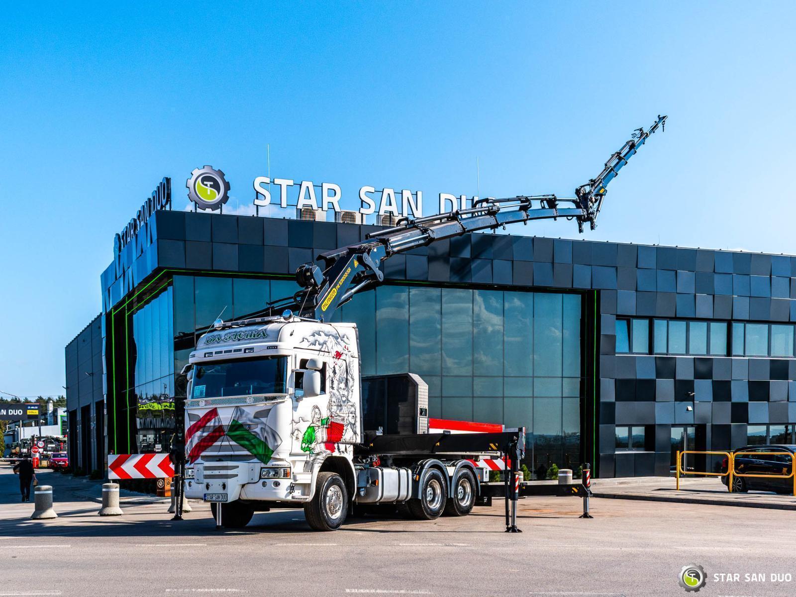 SCANIA R450 6x4 PALFINGER PK 53002 SH Crane Fly Jib 5th