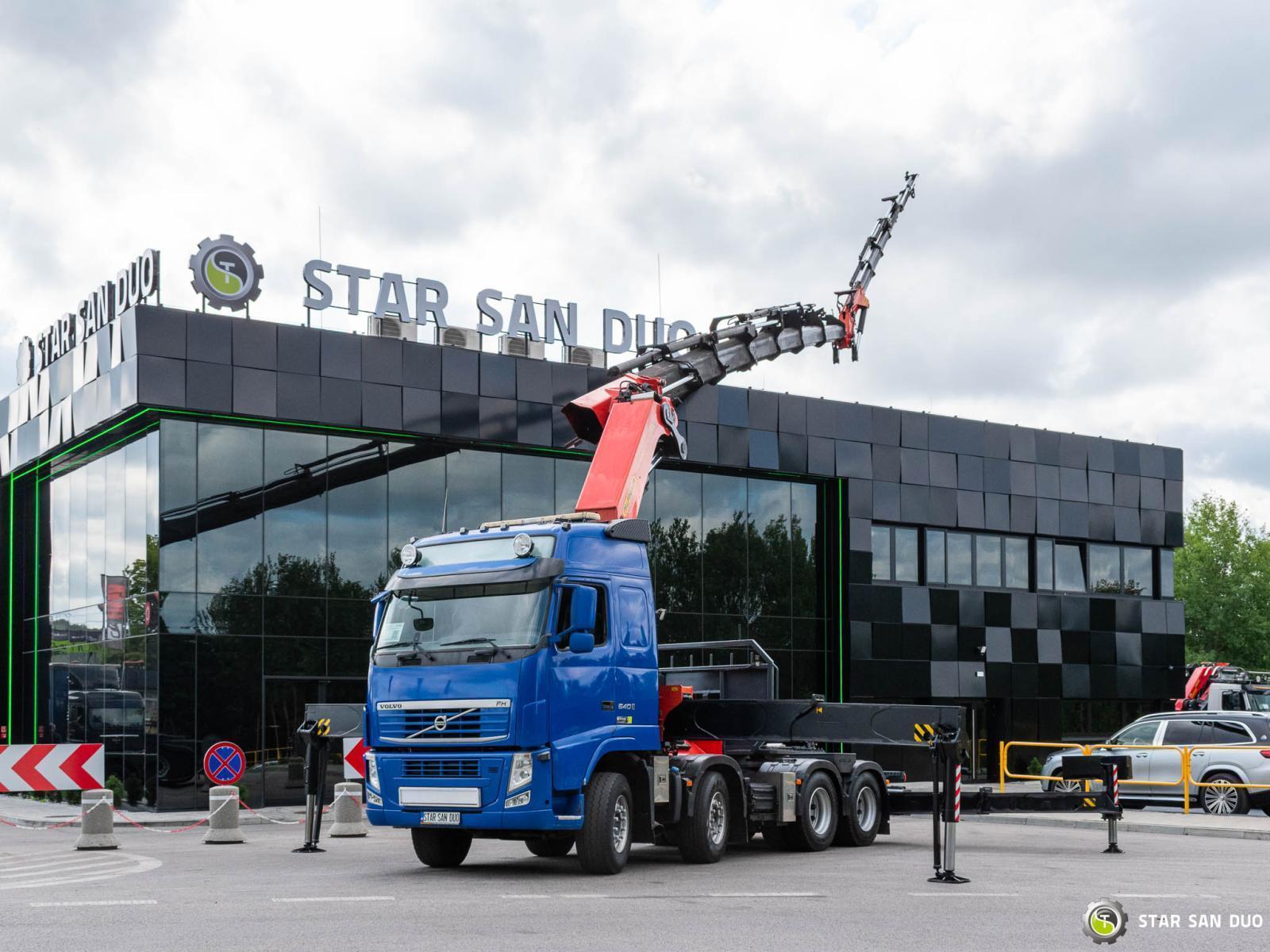 VOLVO FH 540 8x4 PALFINGER PK 110002 SH Fly Jib Crane