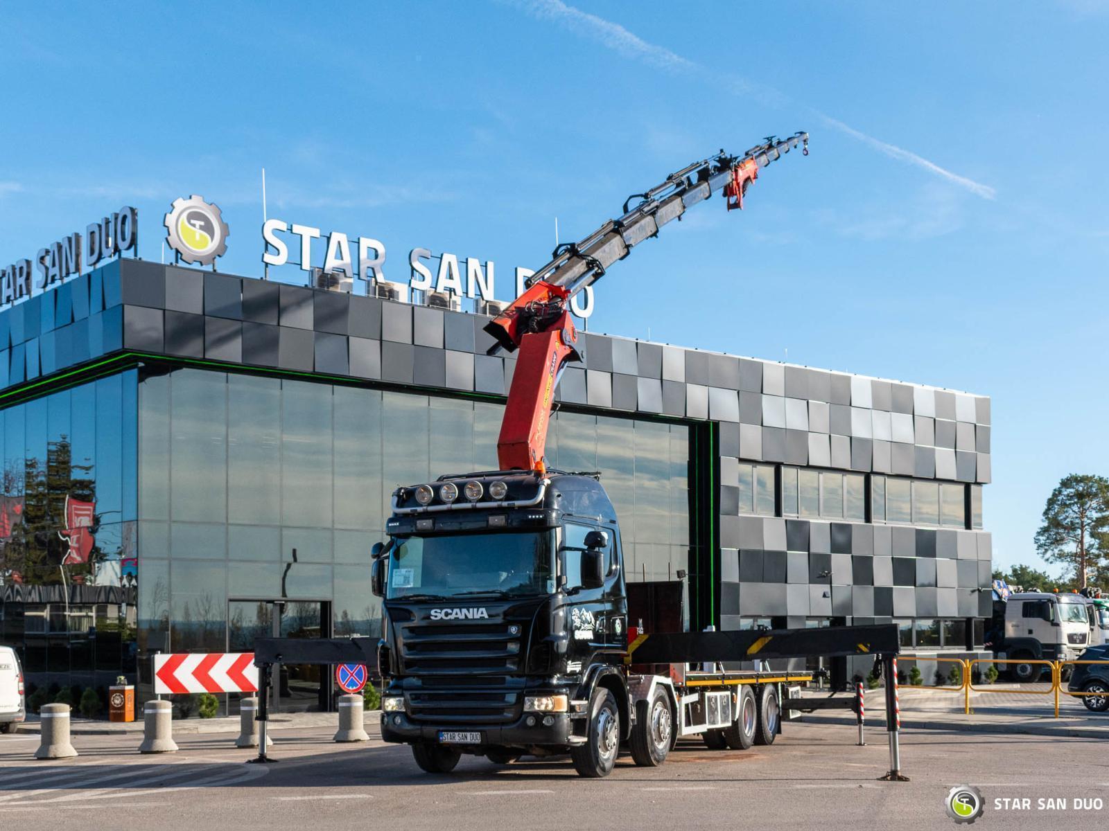 SCANIA R470 8x2 PALFINGER PK 56002 FLY JIB HDS Żuraw Crane