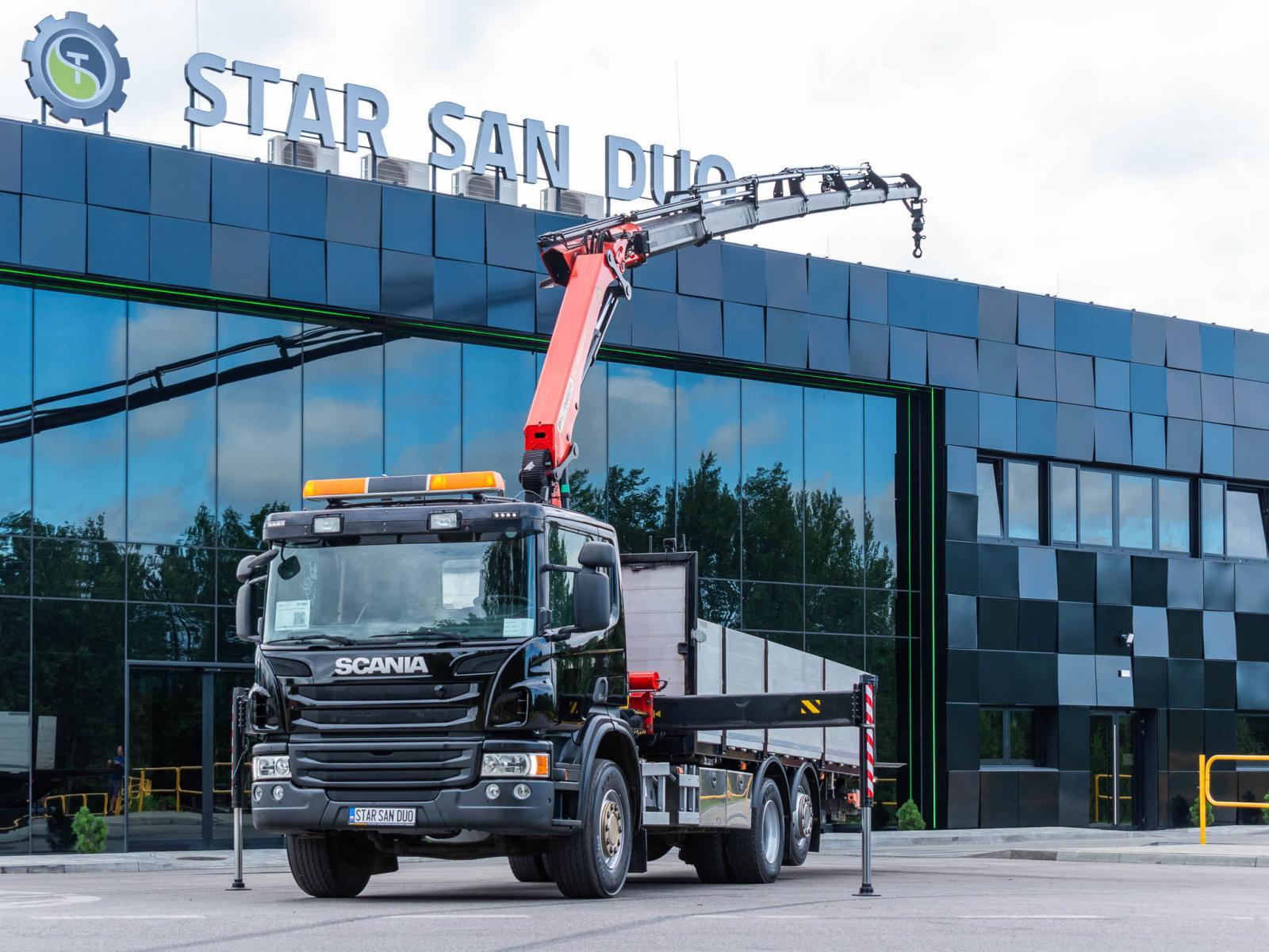 SCANIA P360 6x2 PALFINGER PK 18002 EH HDS Żuraw Rotator Winda