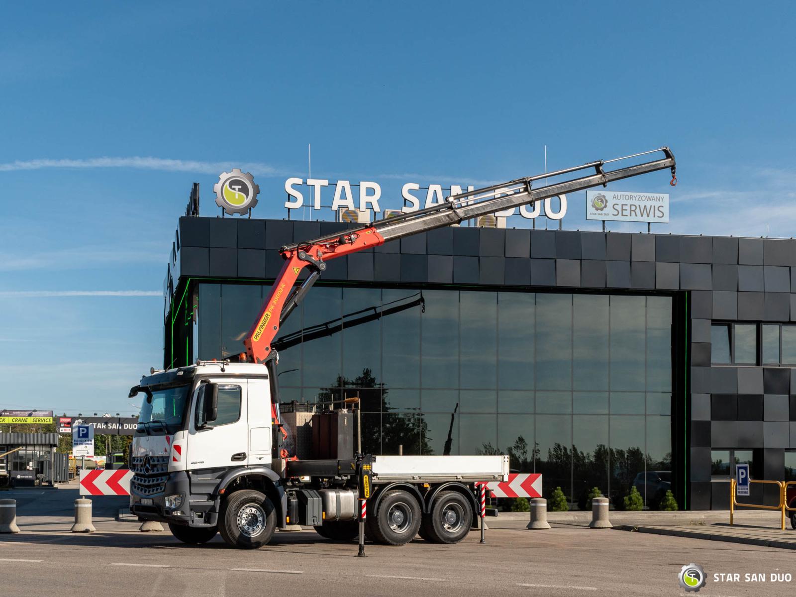 Mercedes Arocs 2648 6x4 Palfinger PK 30002 K Crane