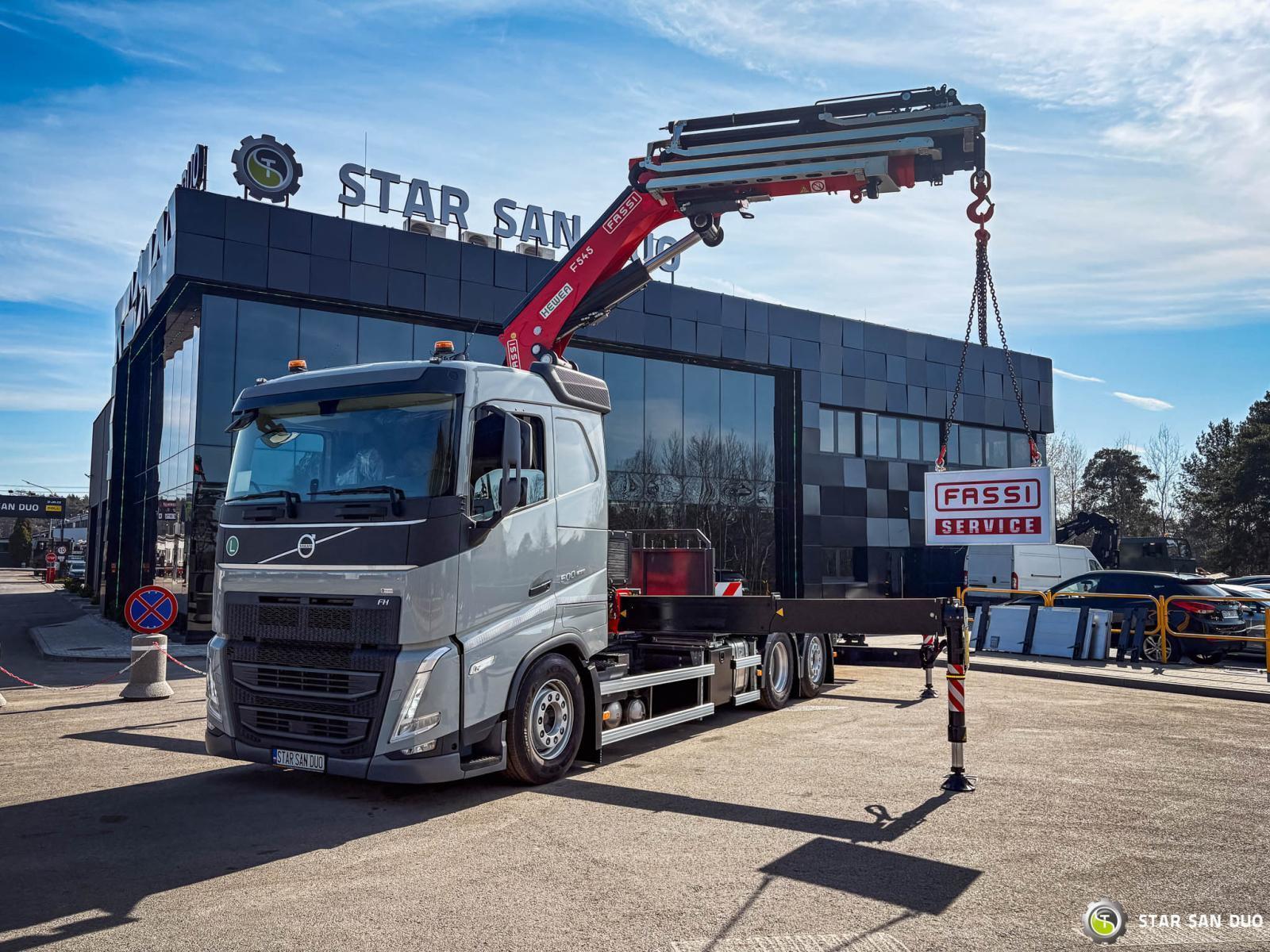 VOLVO FH 500 6x2 FASSI F545R.A.2.25 HDS ŻURAW NOWY !!! Gwarancja
