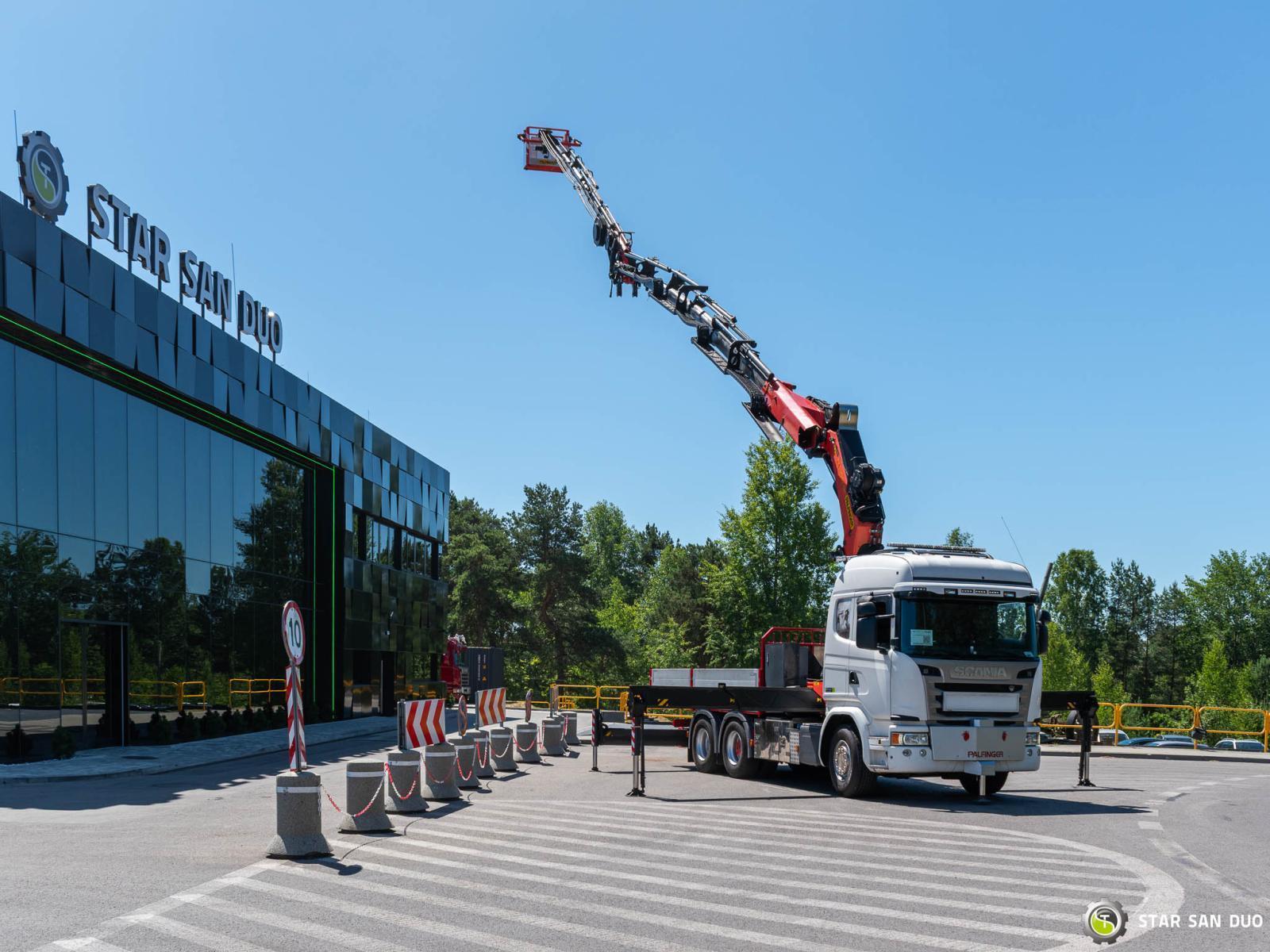 SCANIA G490 6x2 Palfinger PK 53002 SH Fly Jib Basket