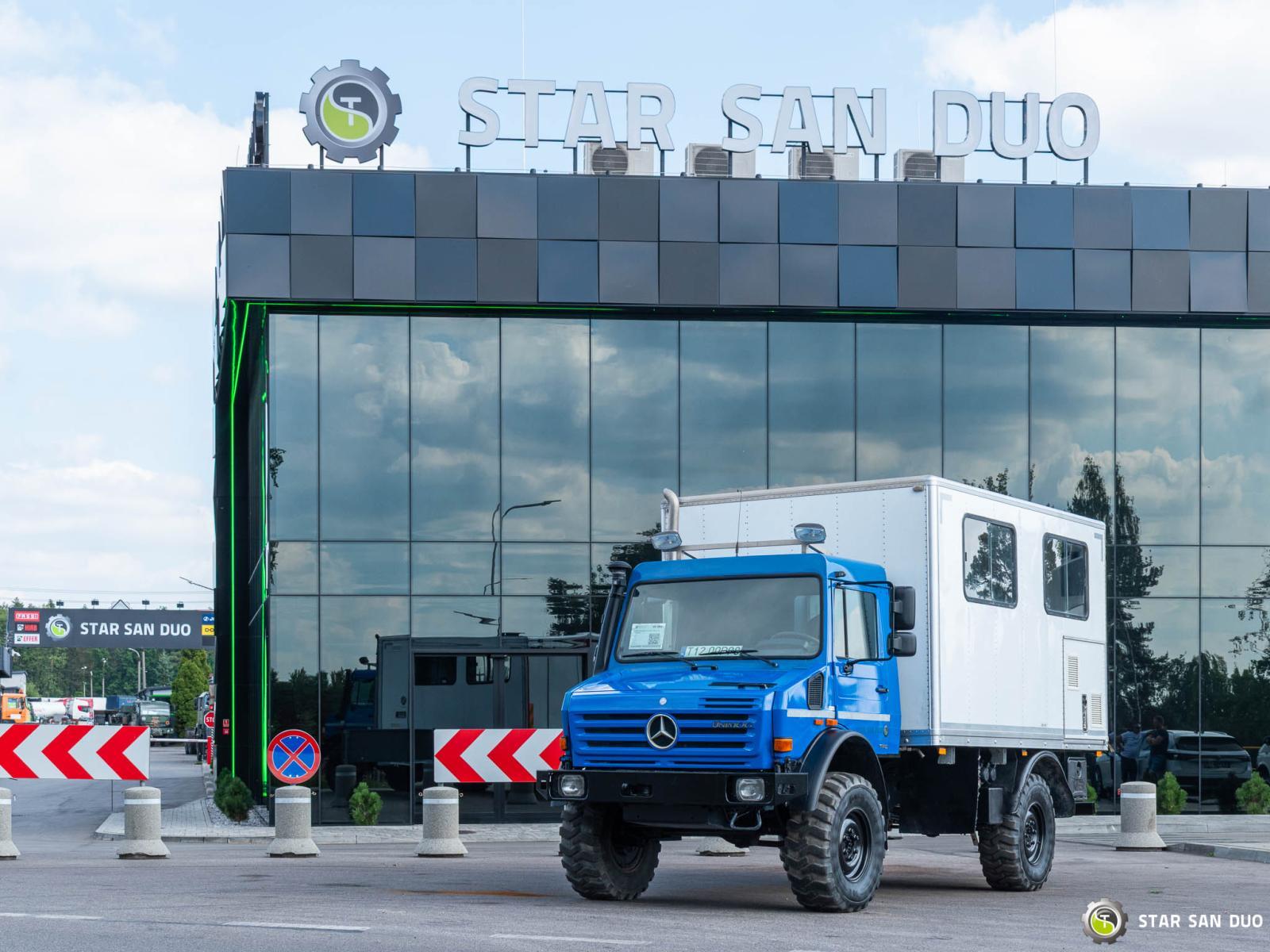 MERCEDES-BENZ UNIMOG U4000 4x4 Camper Warsztat Podwozie