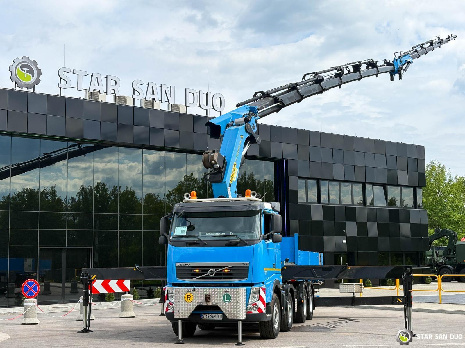 VOLVO FH 500 8x4 Palfinger PK 92002 SH Fly Jib Winch