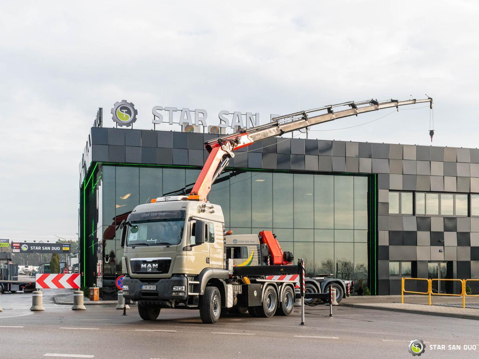 MAN TGS 26.480 6x6 PALFINGER PK 34002 SH HDS Żuraw Wciagarka