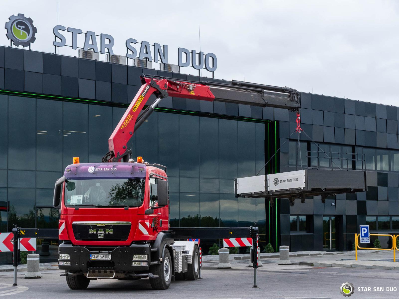 MAN TGS 18.440 4x4H PALFINGER PK 23002 HDS Żuraw Ciągnik