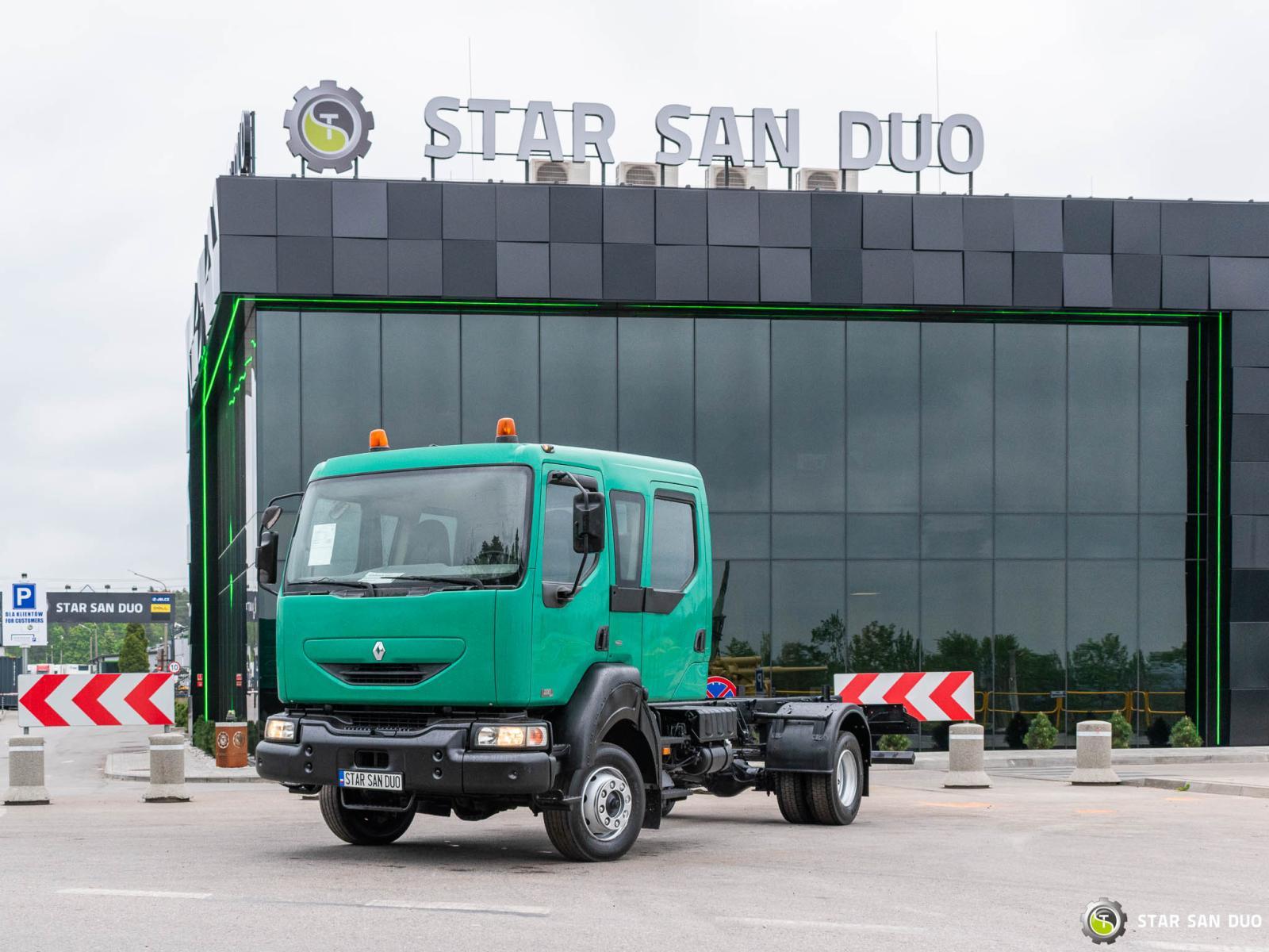 RENAULT MIDLUM 4x4 Doka Chassis