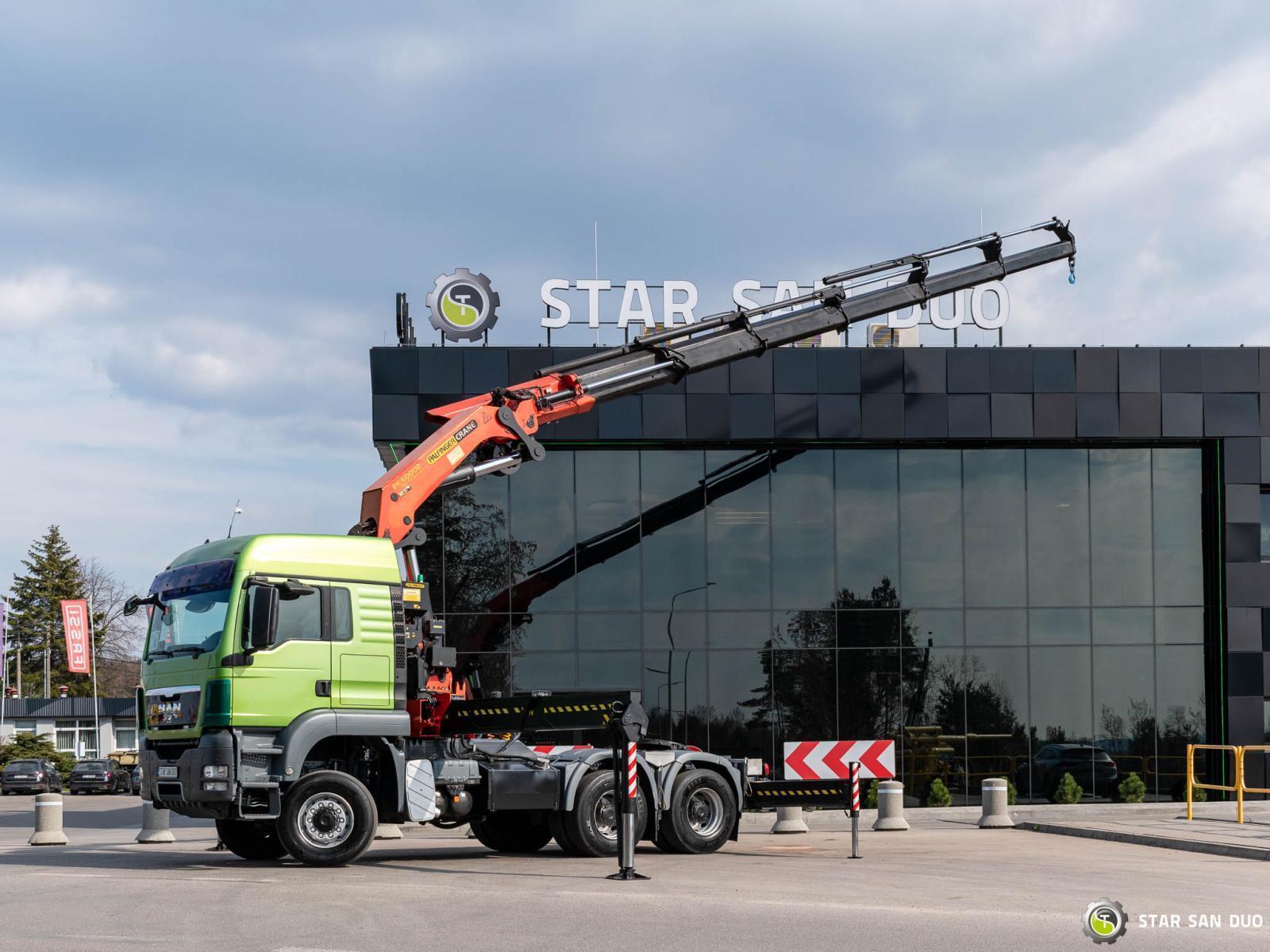 MAN TGS 26.480 6x6 PALFINGER PK 60002 HDS Żuraw Wciągarka