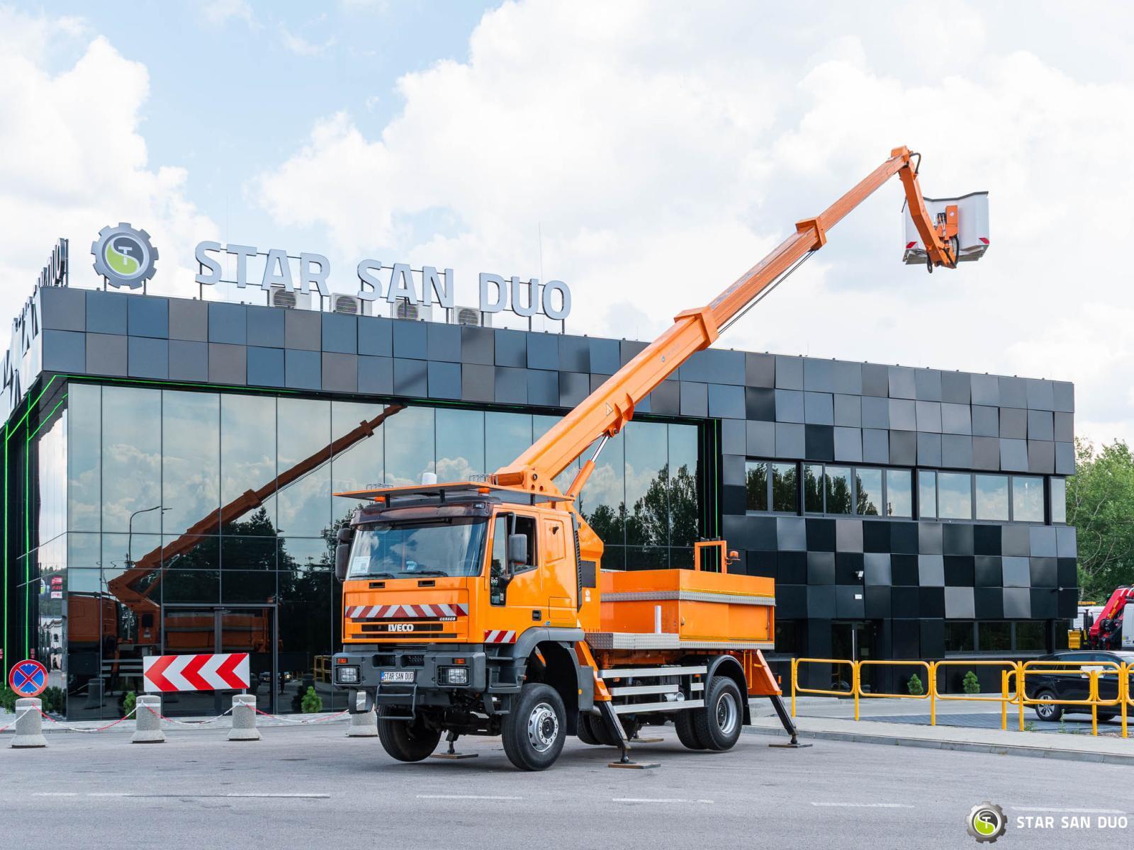 IVECO CURSOR 240 4x4 RUTHMANN T225 Podnośnik Koszowy Zwyżka