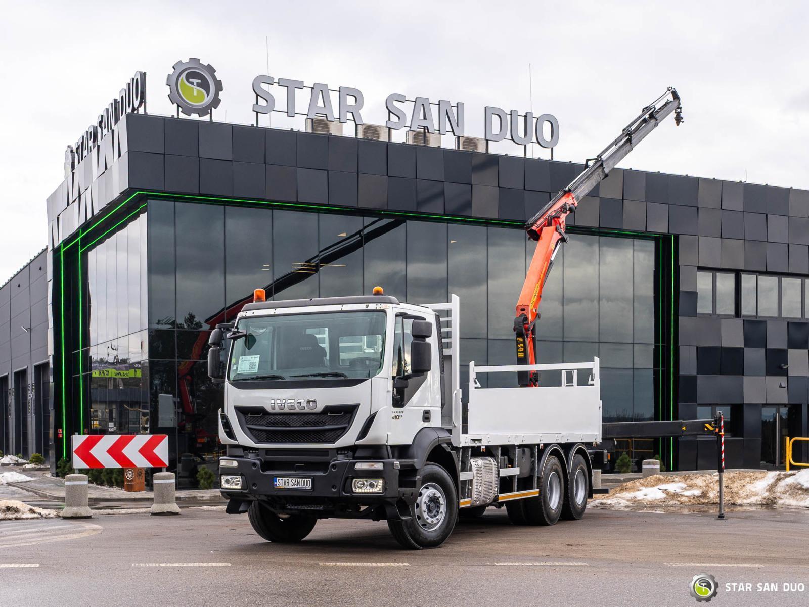 IVECO TRAKKER 410 6x4 PALFINGER PK 18002 EH HDS Żuraw Rotator
