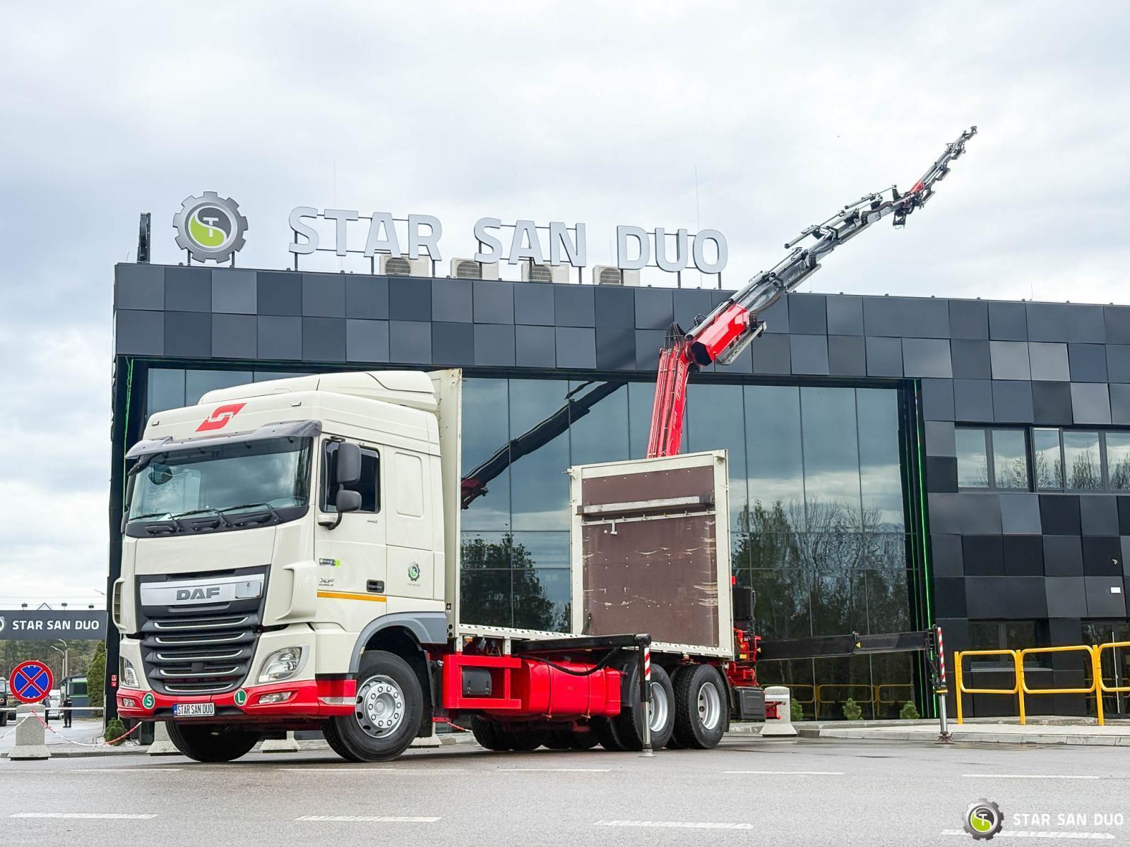 DAF XF 440 6x2 Fassi F365 FLY JIBCranePallet Gripper