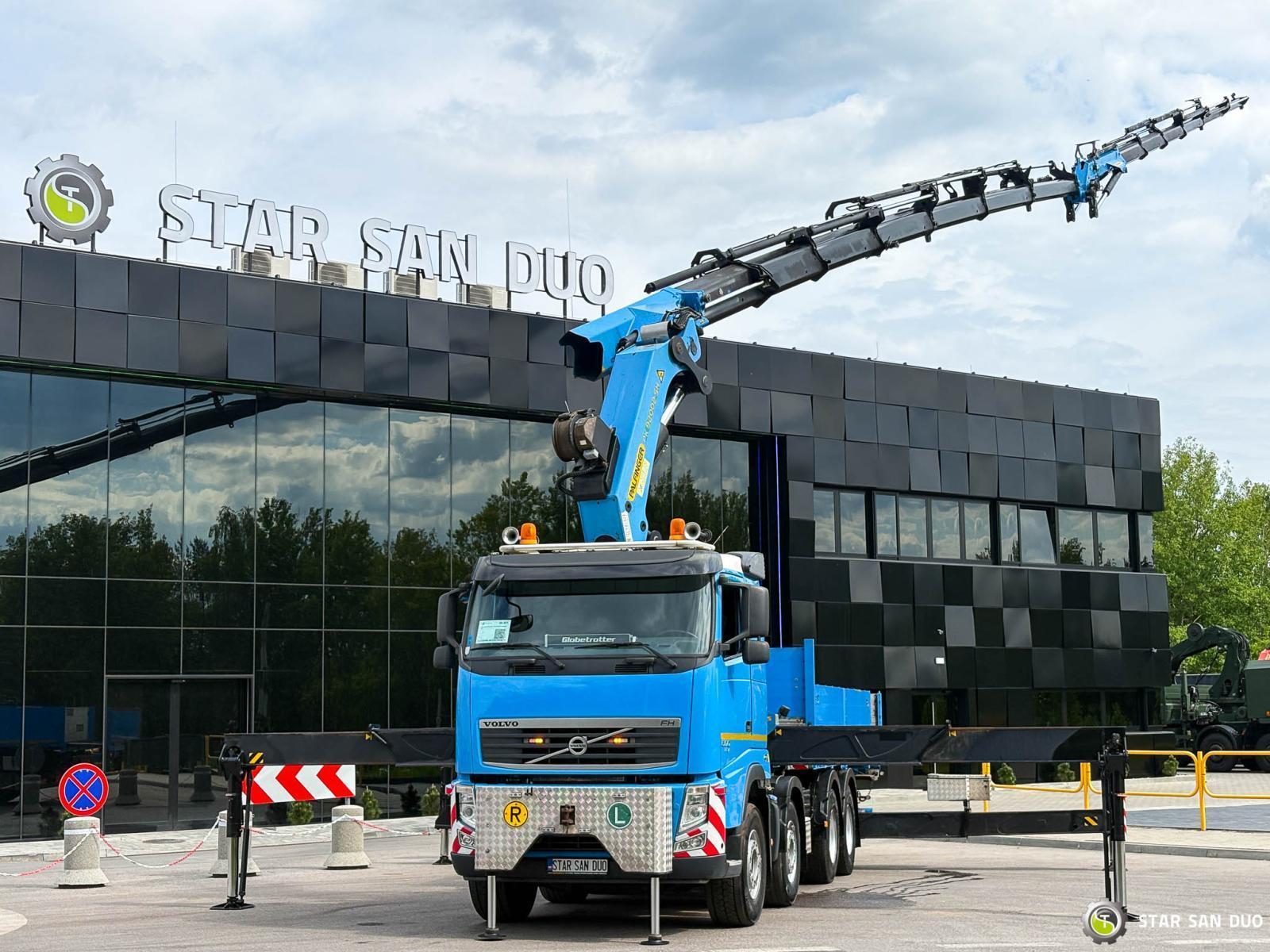VOLVO FH 500 8x4 Palfinger PK 92002 SH Fly Jib Wciągarka