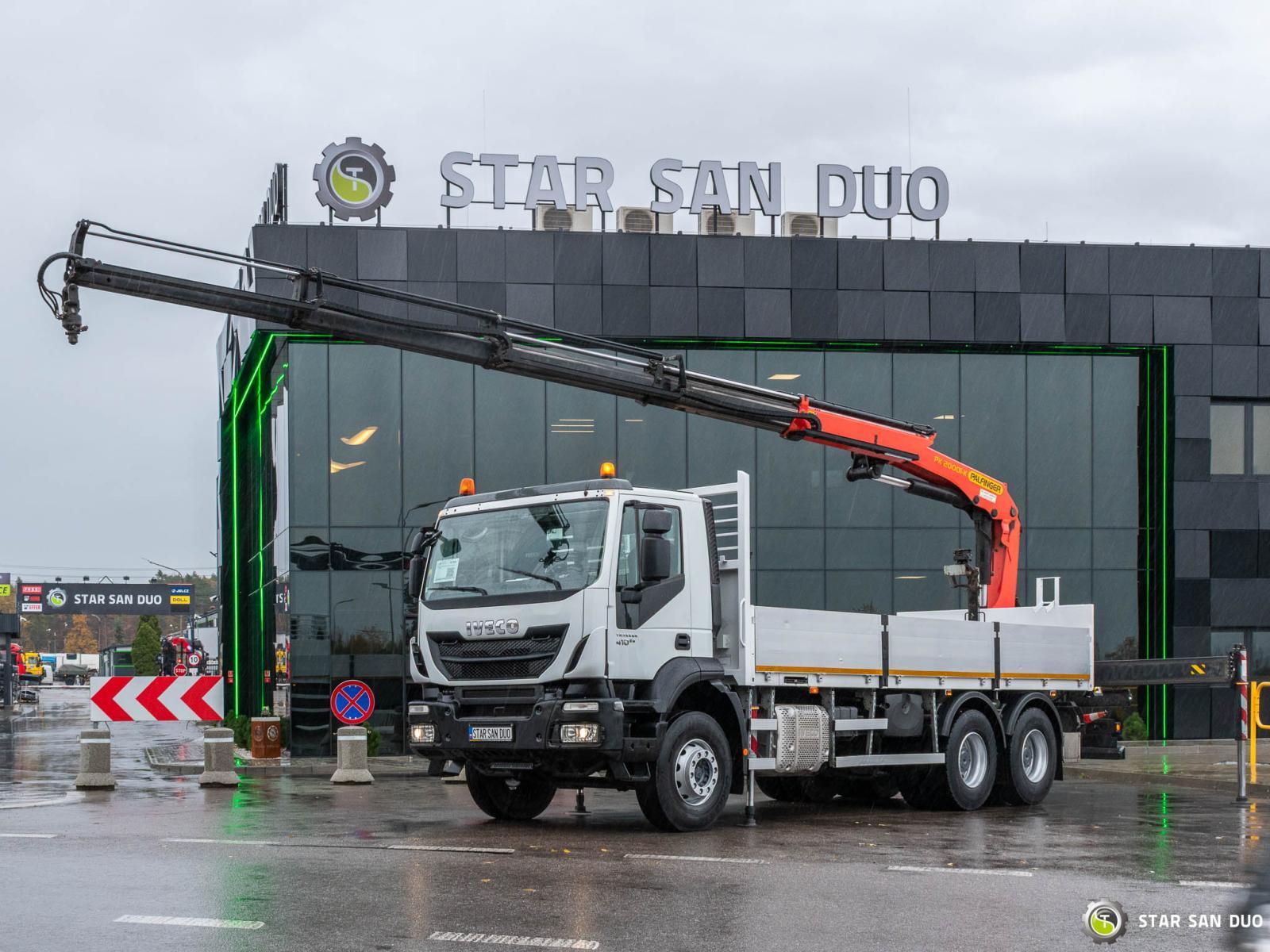 IVECO TRAKKER 410 6x4 PALFINGER PK 20001 K Crane