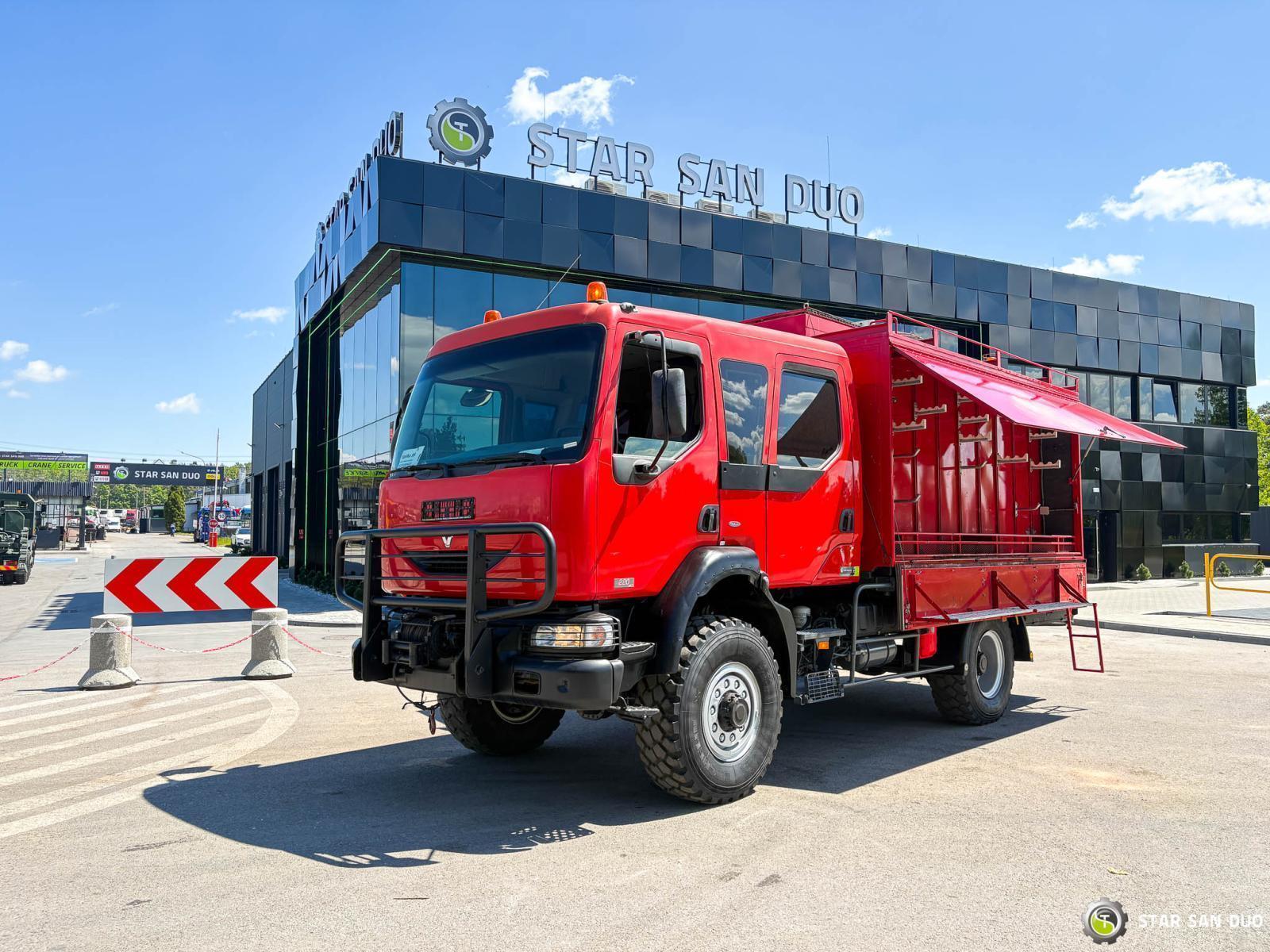 Renault MIDLUM 4x4 DOKA Brygadówka Dubel Kabina Camper