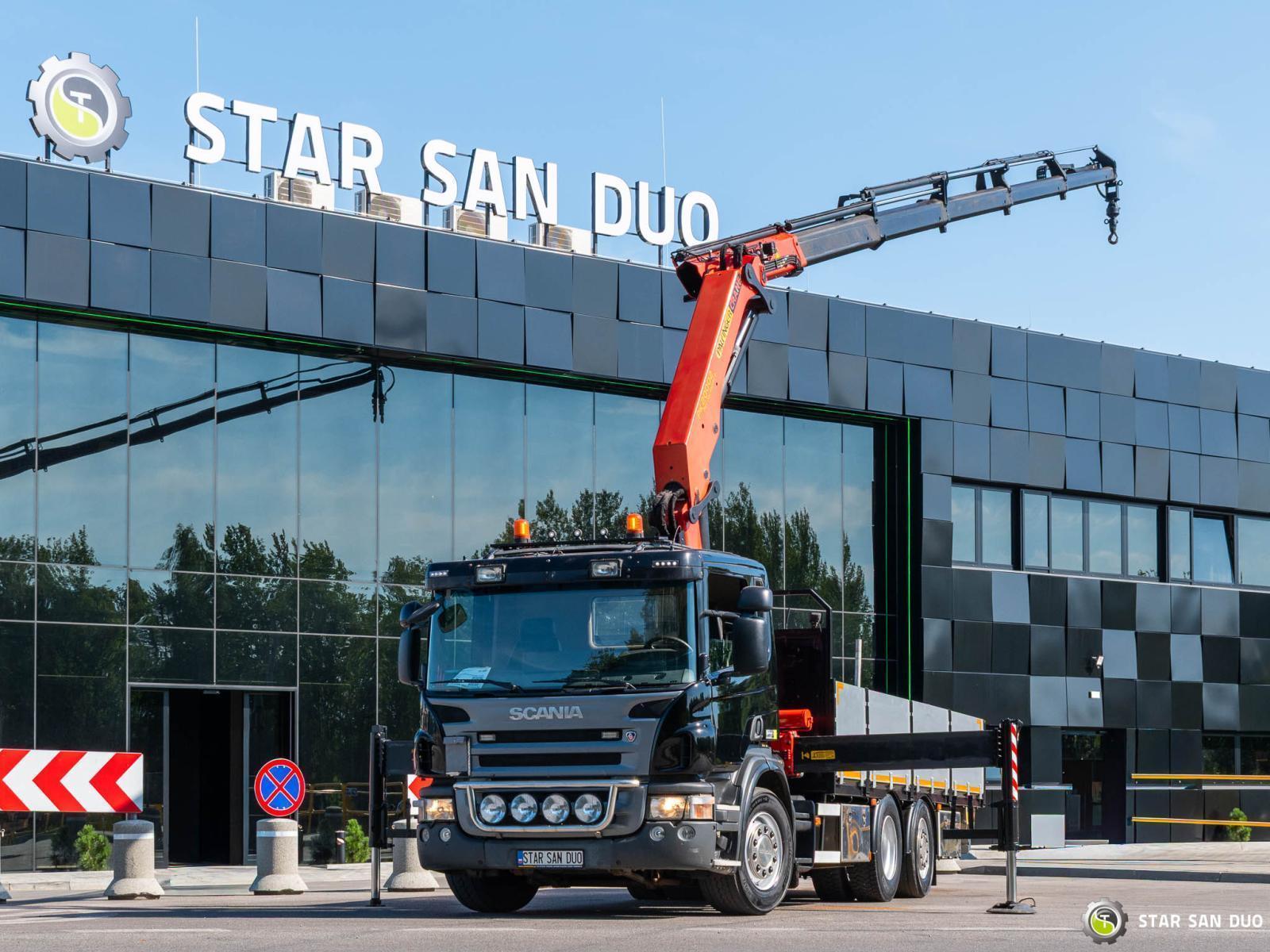 SCANIA P270 6x2 PALFINGER PK 20002  HDS Crane Rotator
