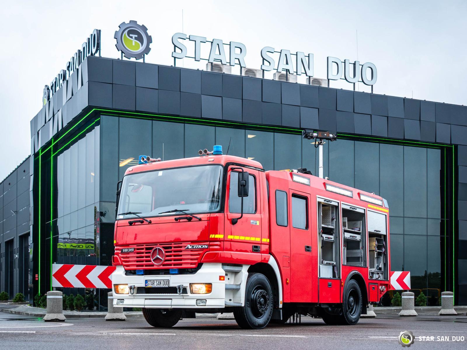 Mercedes-Benz ACTROS 1835 4x2 STRAŻ Pożarniczy ZIEGLER