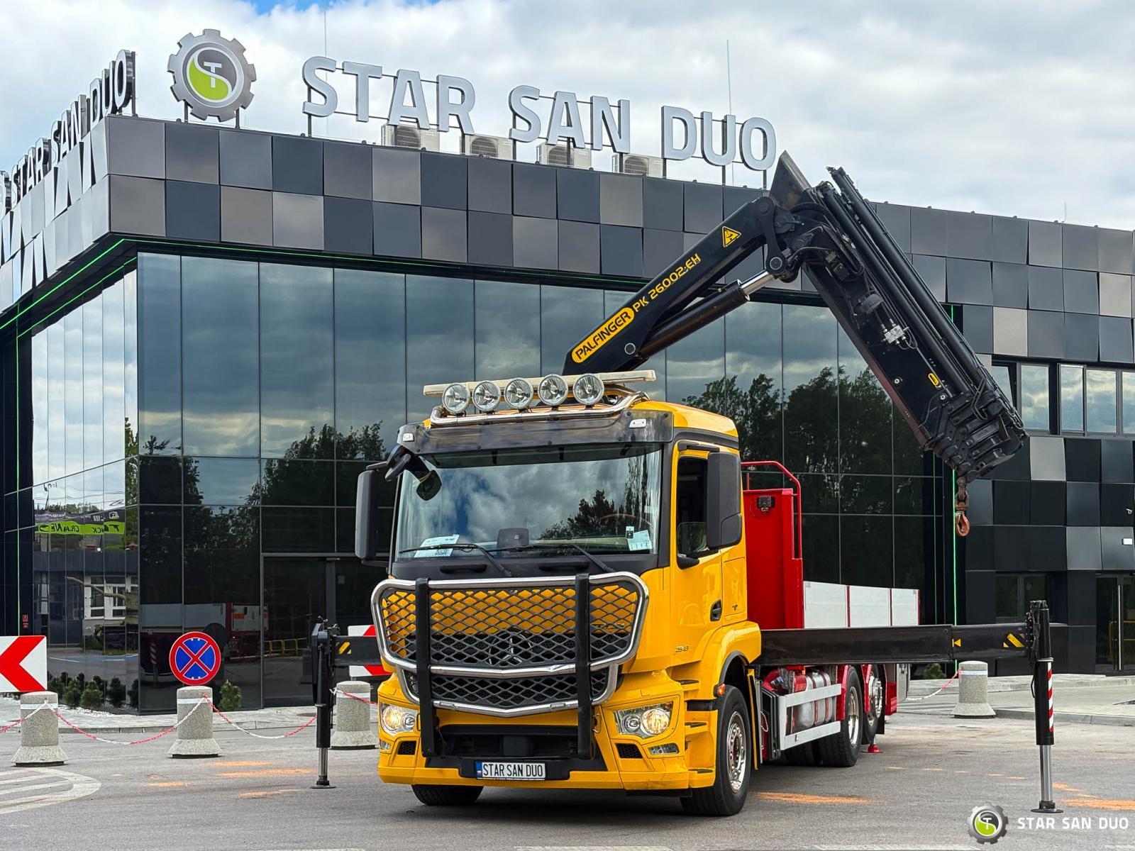 Mercedes-Benz ACTROS 2543 6x2 PalfingerPK 26002 EH Żuraw