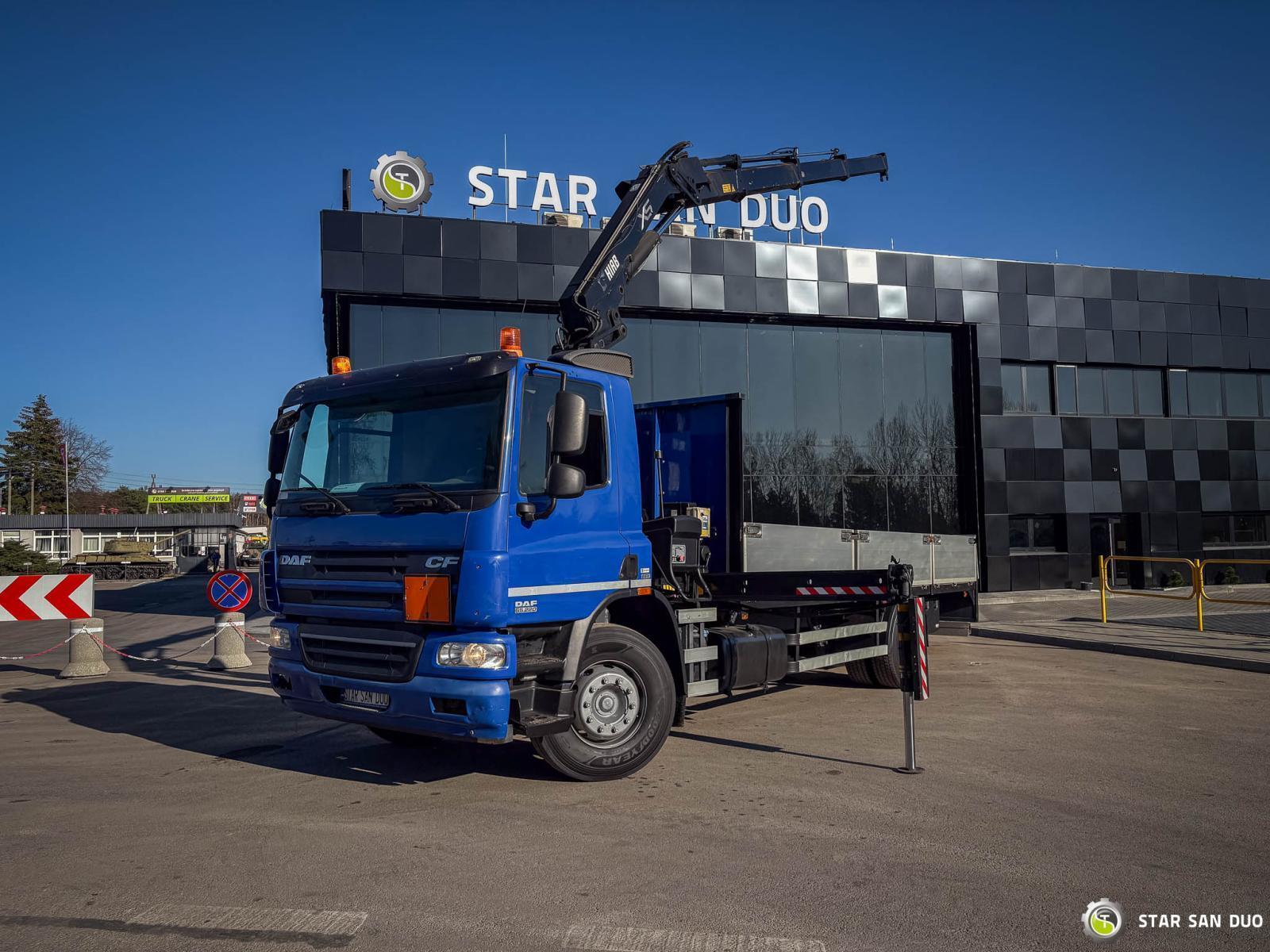 DAF CF 65 4x2 HIAB 144 E-3 HDS Crane Euro 5