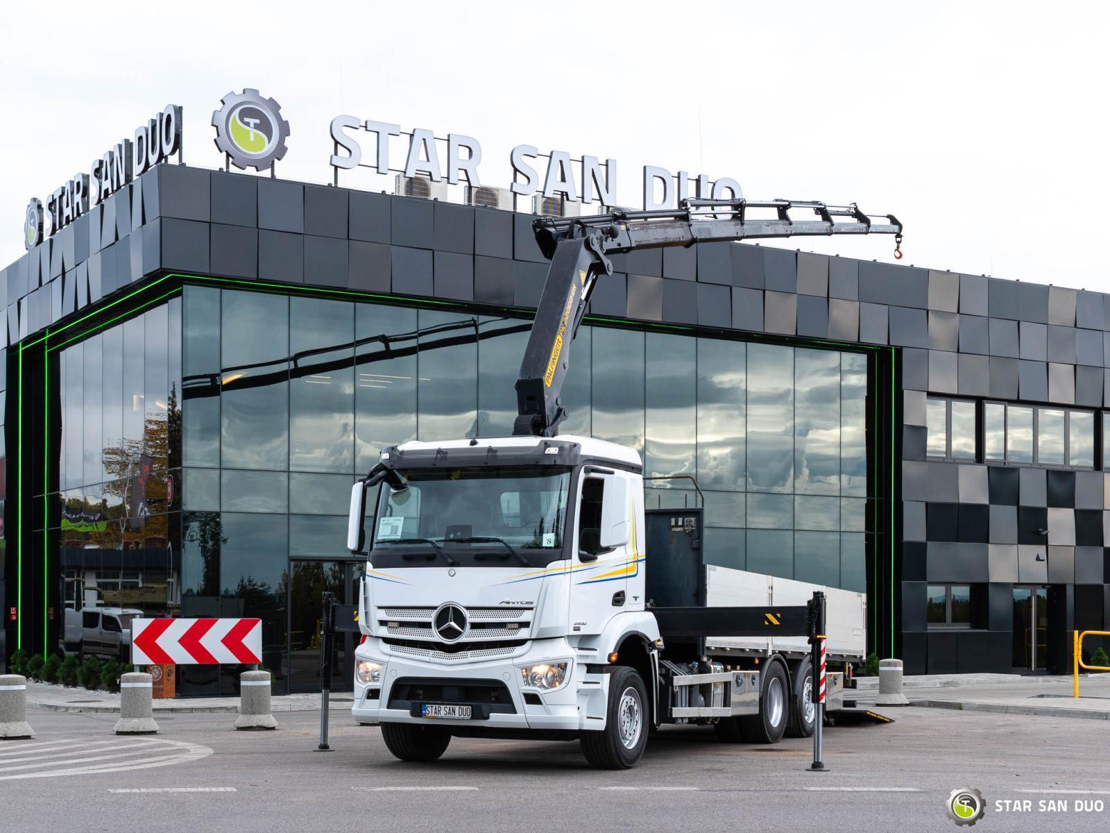 MERCEDES BENZ AROCS 2532 6x2 Palfinger PK 22002 EH Hds Żuraw