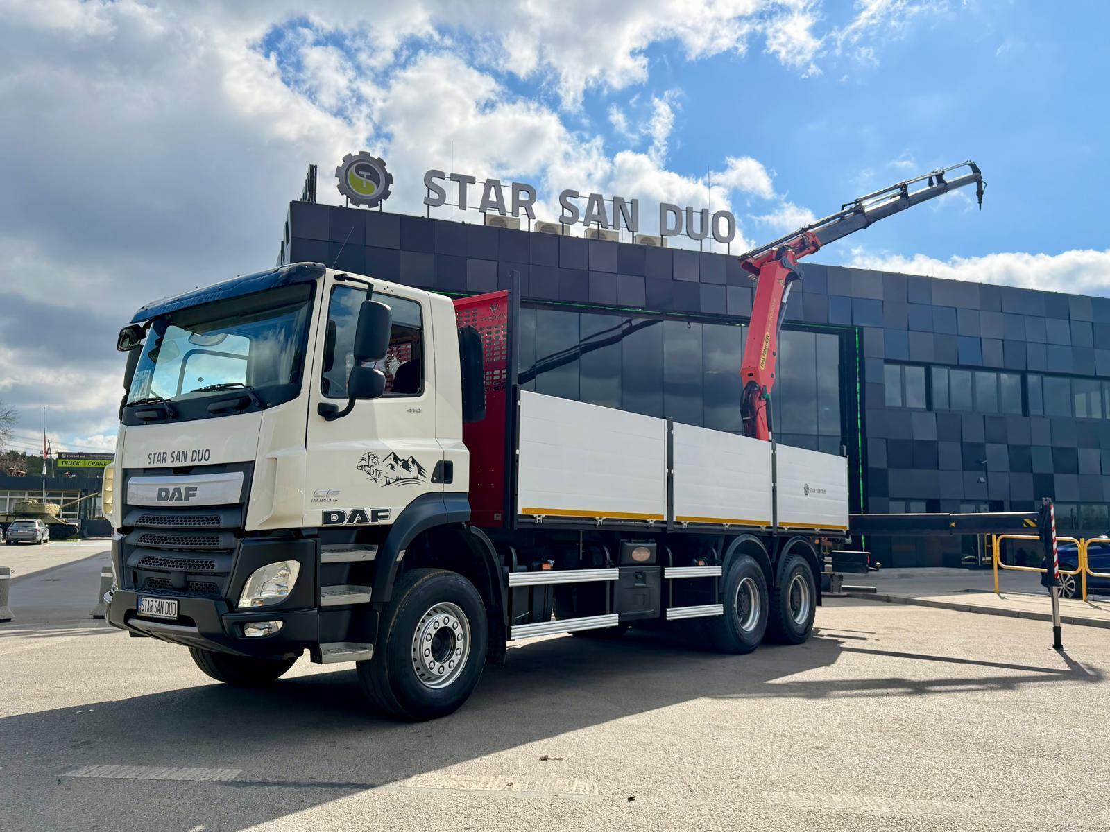 DAF CF 410 6x4 PALFINGER PK 20001 HDS Żuraw Rotator Crane Kran