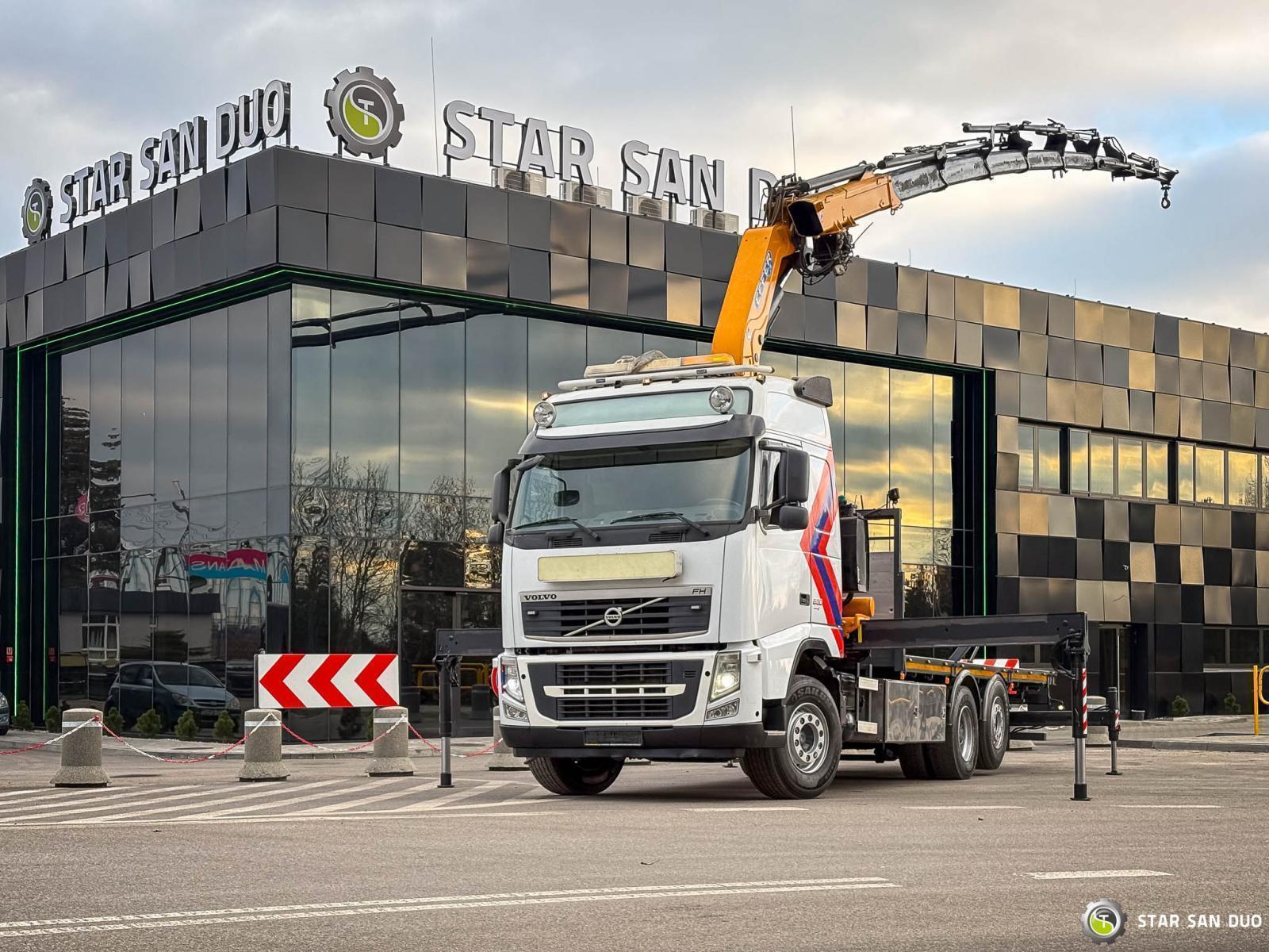 VOLVO FH 16 520 6x2 EFFER 370 Wciągarka HDS Żuraw