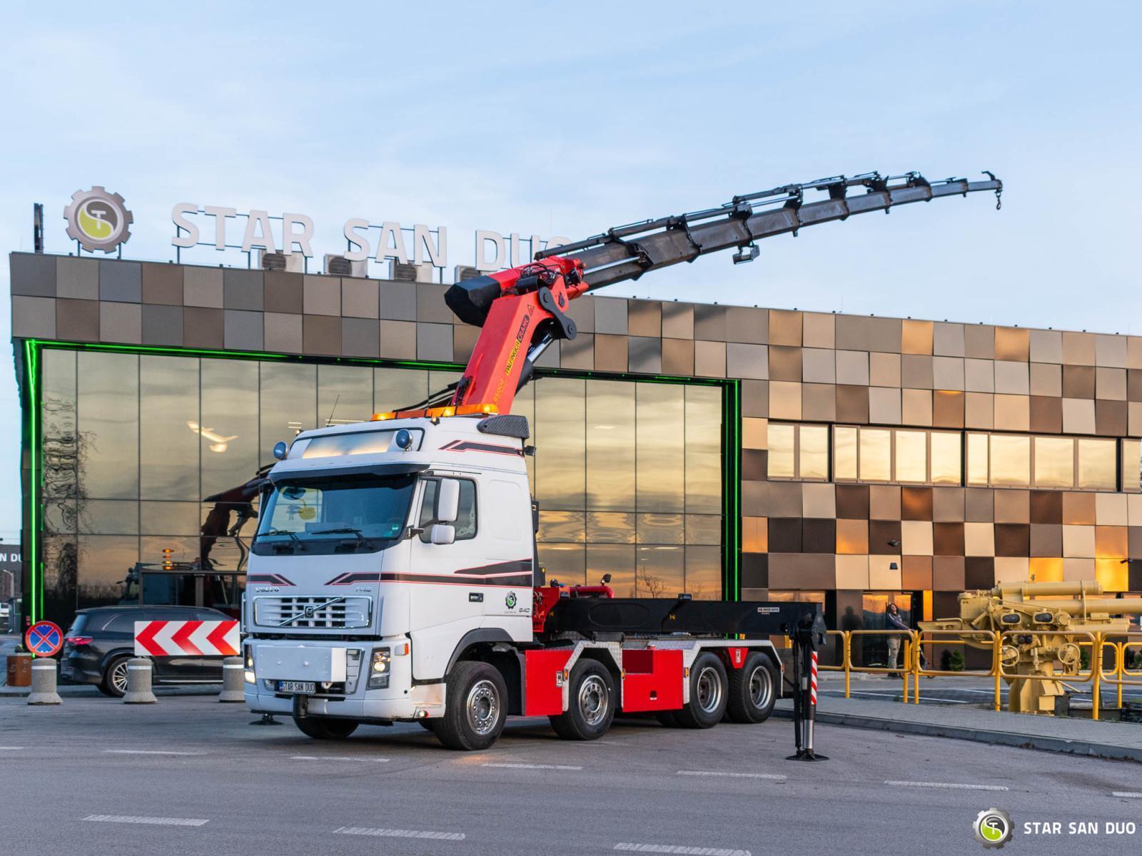 VOLVO FH16 540 8x4 PALFINGER PK 85002 HDS Żuraw Kran
