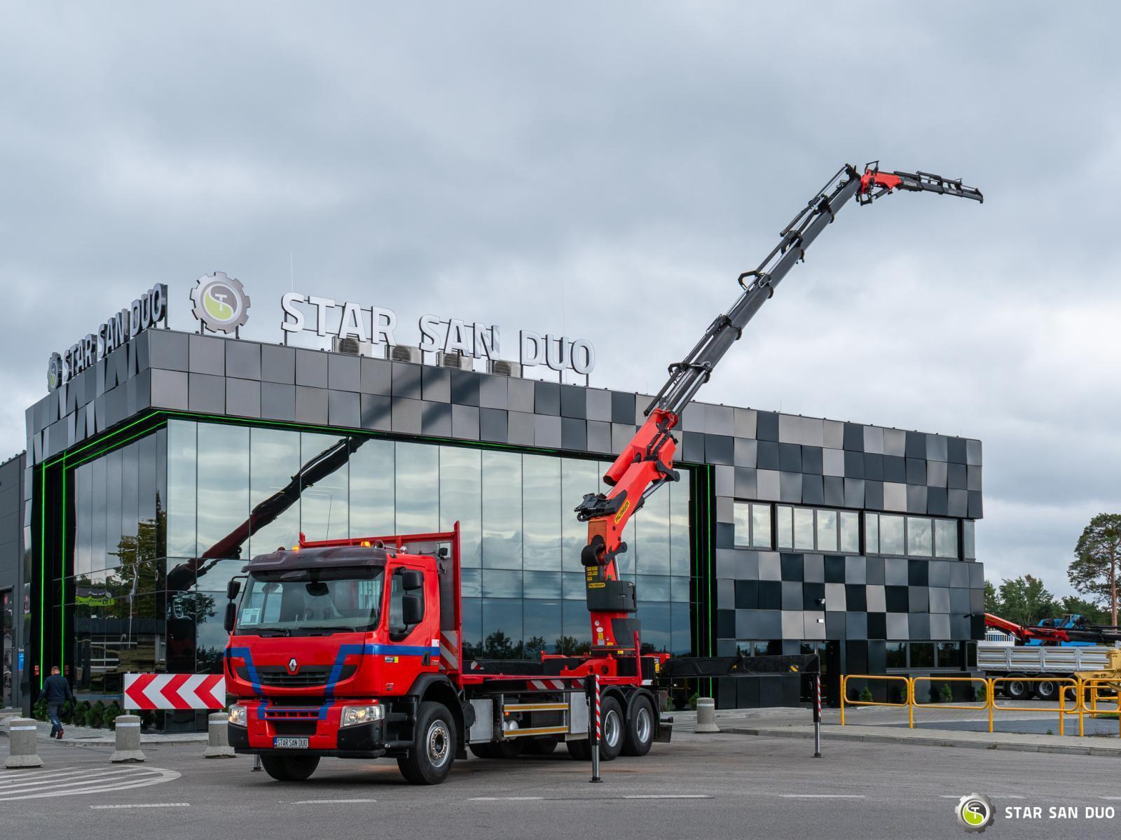 RENAULT PREMIUM 410 6x4 Palfinger PK 50002 EH Żuraw HDS Wciągarka