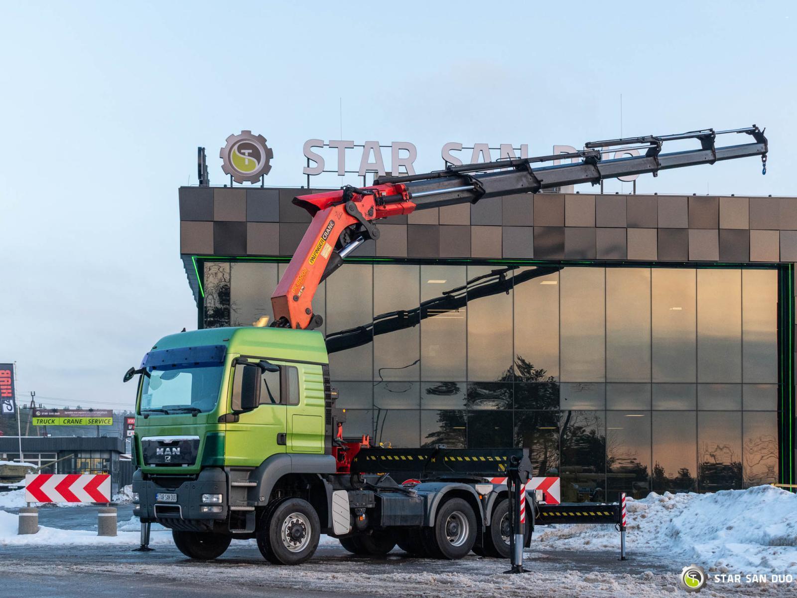 MAN TGS 26.480 6x6 PALFINGER PK 60002 HDS Żuraw Wciągarka