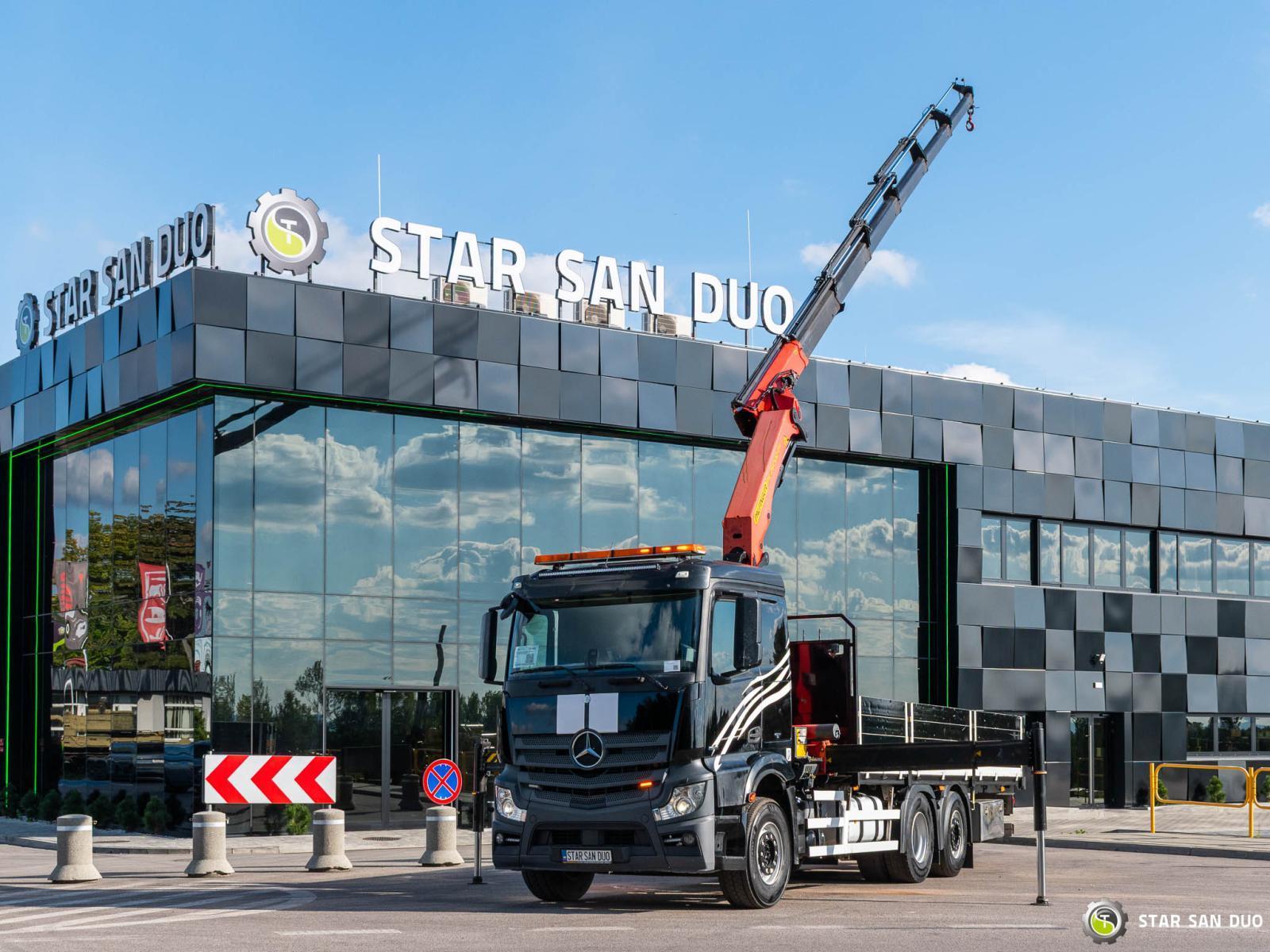 MERCEDES BENZ ACTROS 2542 6x2 PALFINGER PK 26002 EH hds Żuraw Crane Kran