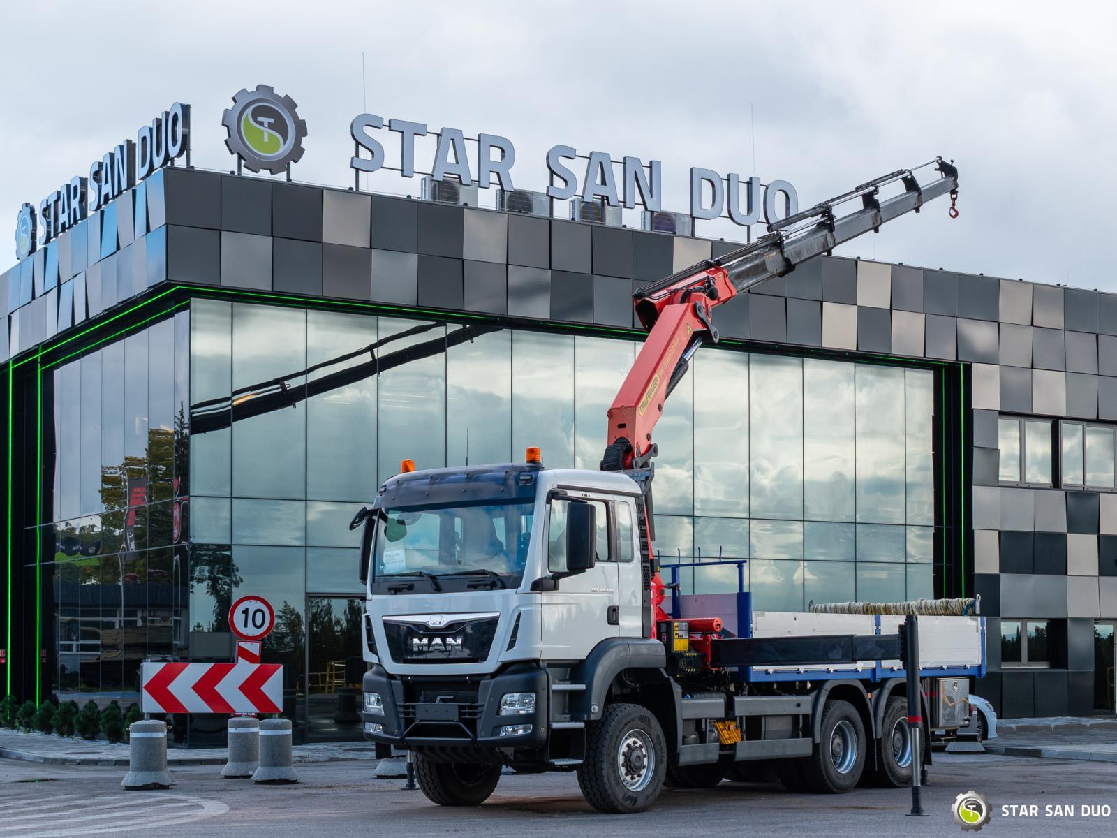 MAN TGS 26.400 6x6 PALFINGER PK 33002 EH Żuraw HDS