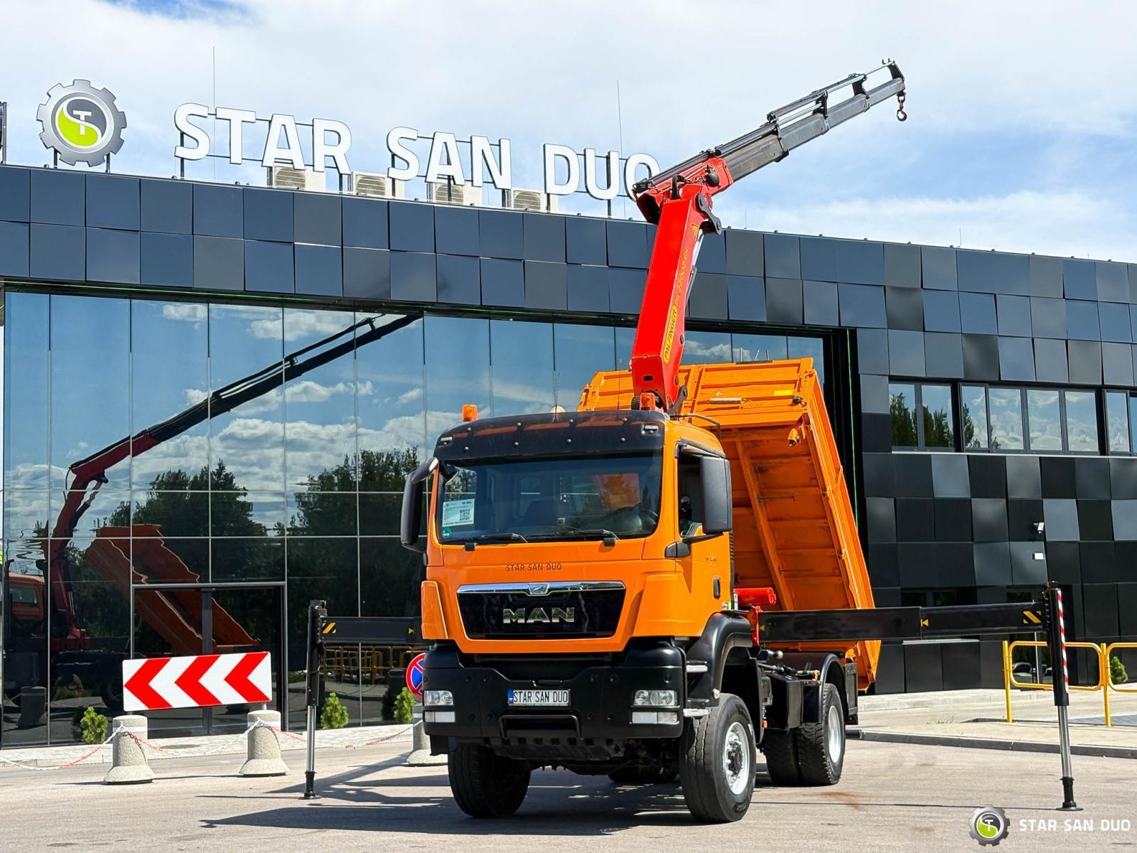 MAN TGS 18.480 4x4 PALFINGER PK 22002 EH Żuraw Wywrotka
