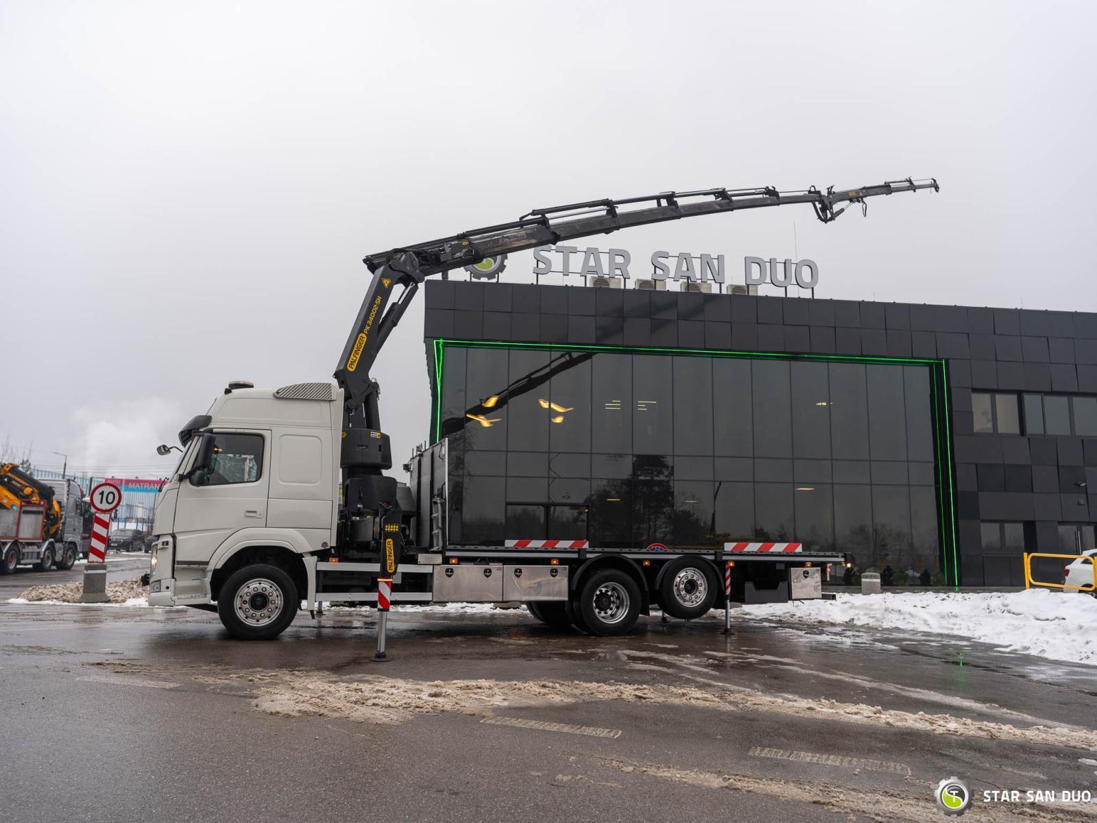 VOLVO FM 460 6x2 PALFINGER PK 34002 SH HDS Żuraw Fly Jib