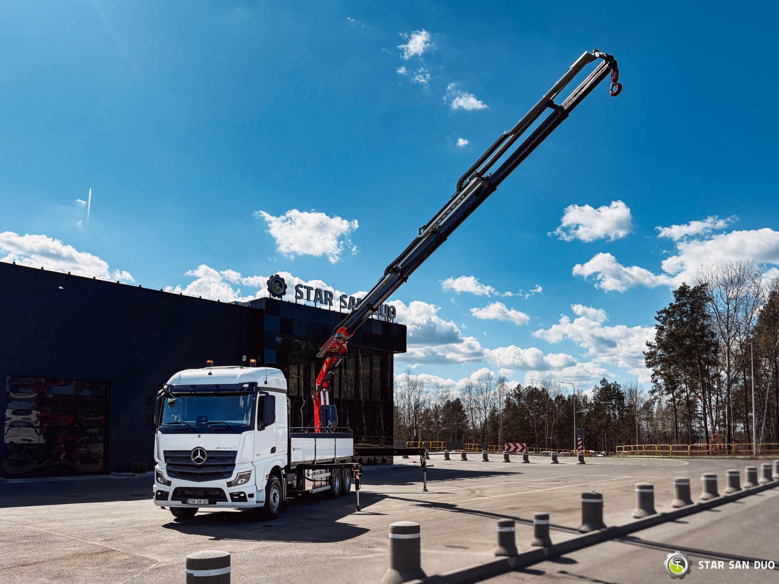 MERCEDES-BENZ ACTROS 3351 NEW 6x4 Fassi F485 Crane