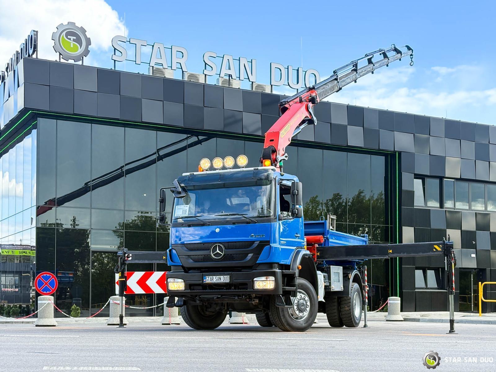Mercedes-Benz AXOR 1833 4x4 Palfinger PK 22002 EH Żuraw Wciągarka Wywrotka