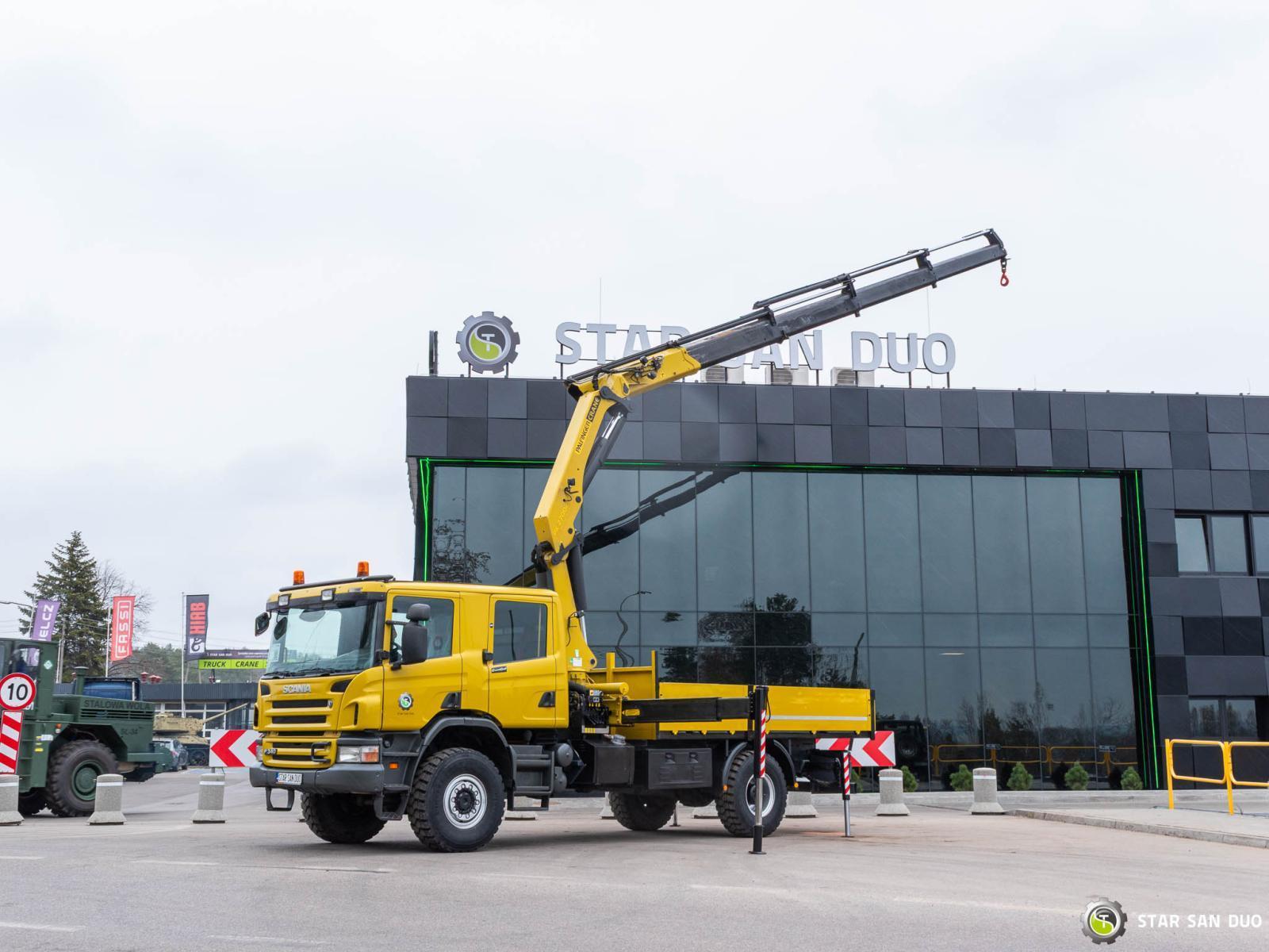 SCANIA P340 4x4 PALFINGER PK 27002 HDS Żuraw