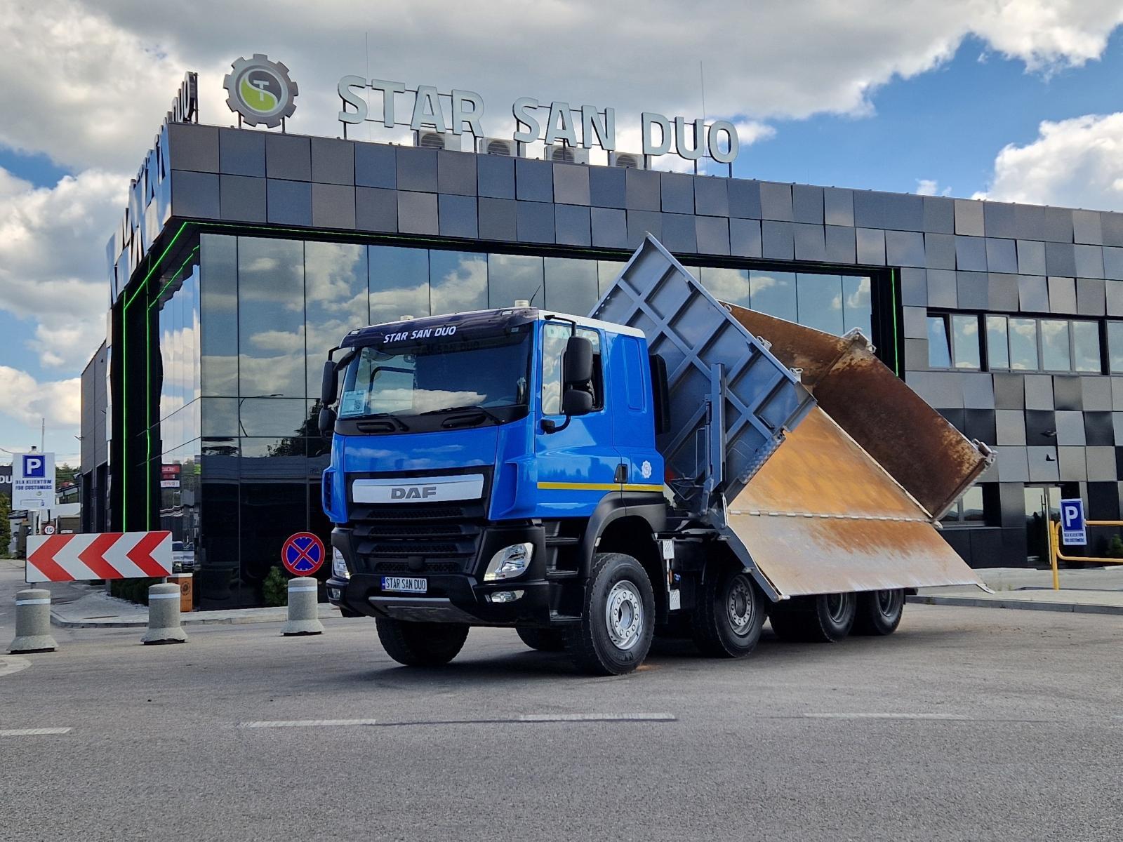 DAF CF 460 8x4 WYWROTKA MEILLER BORDMATIC HYDROBOARD