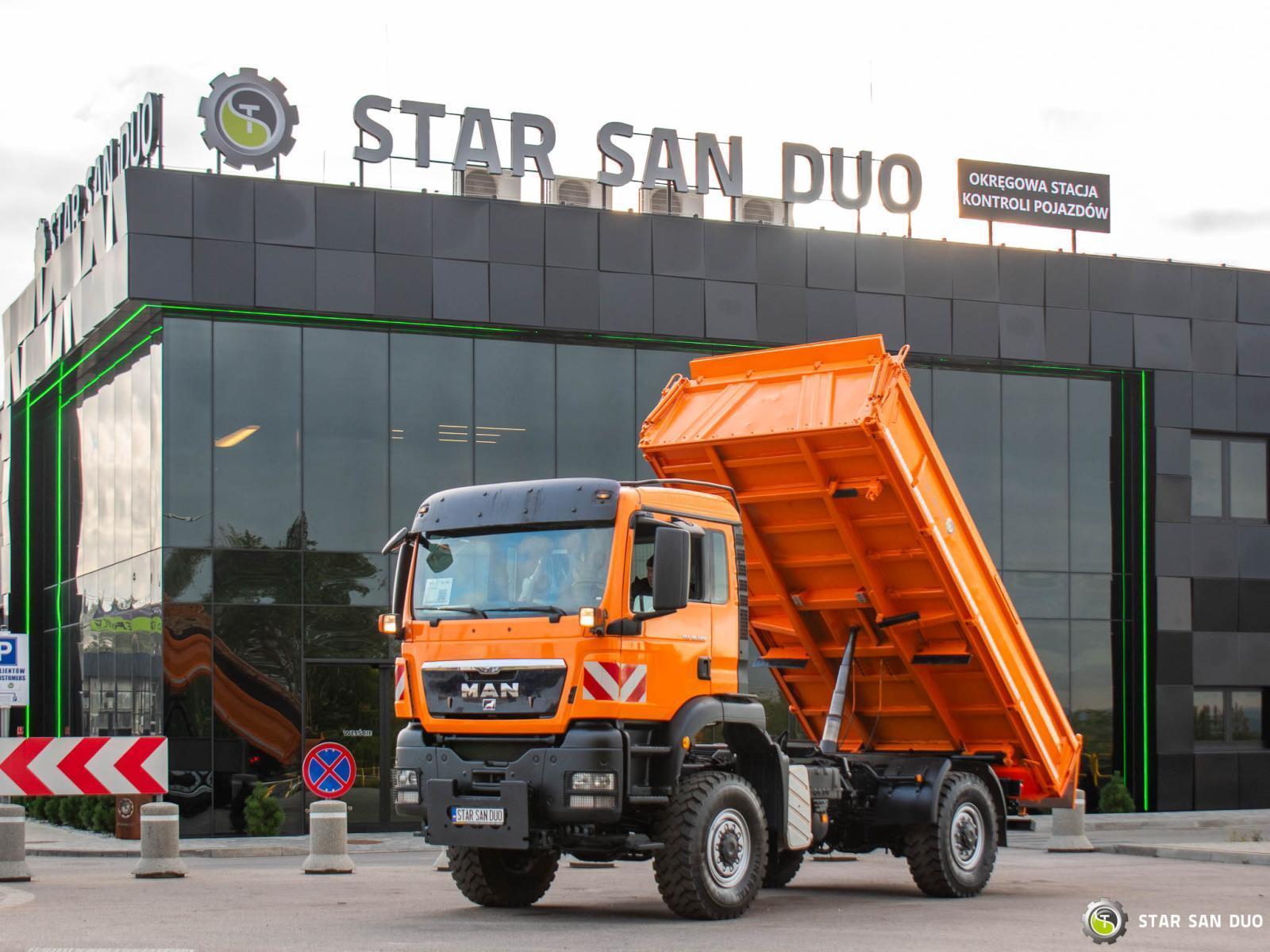 MAN TGS 18.320 4x4 Wywrotka MEILLER trójstronna