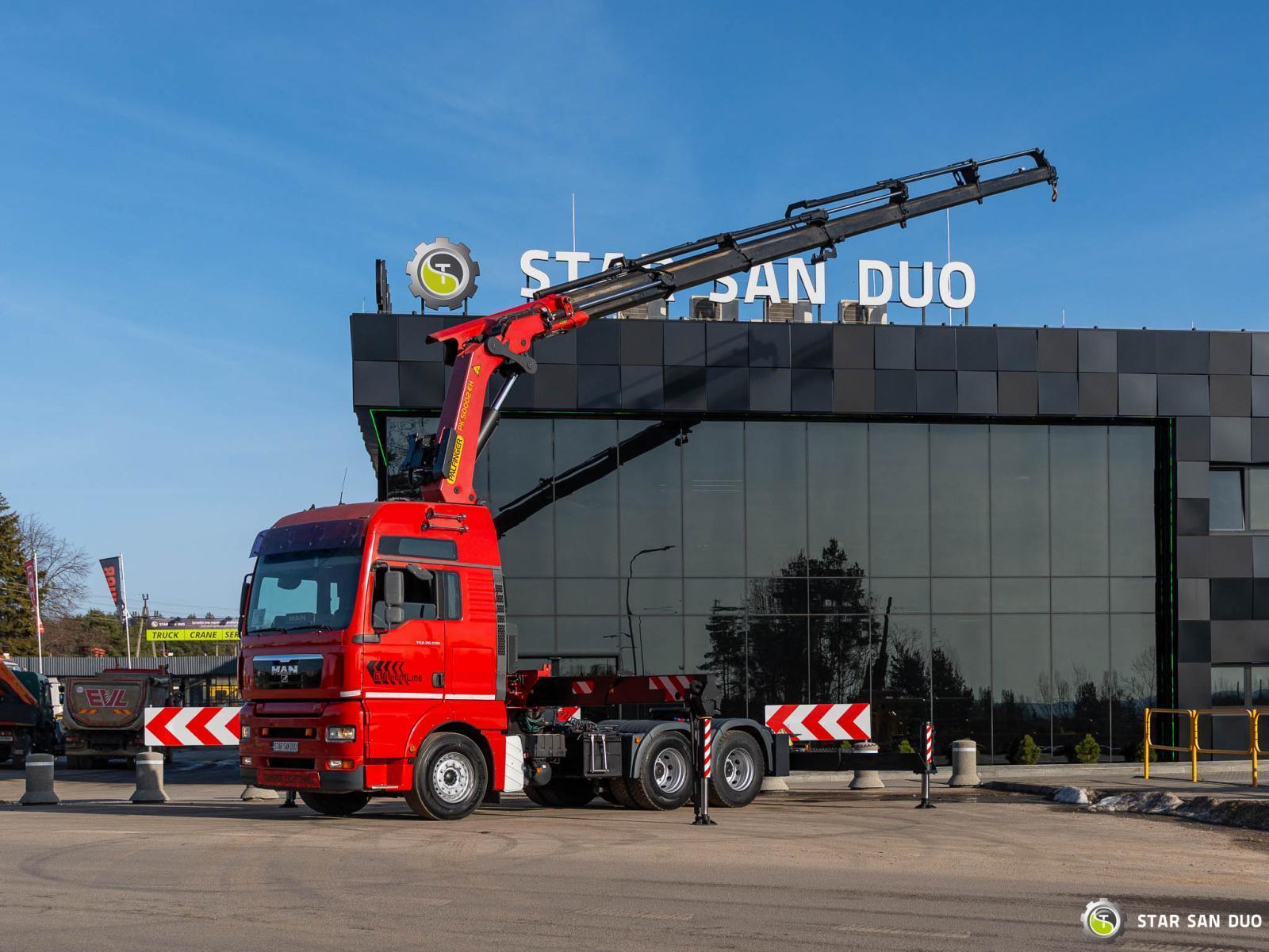 MAN TGA 26.530 6x4 PALFINGER PK 50002 EH HDS Żuraw Wciągarka