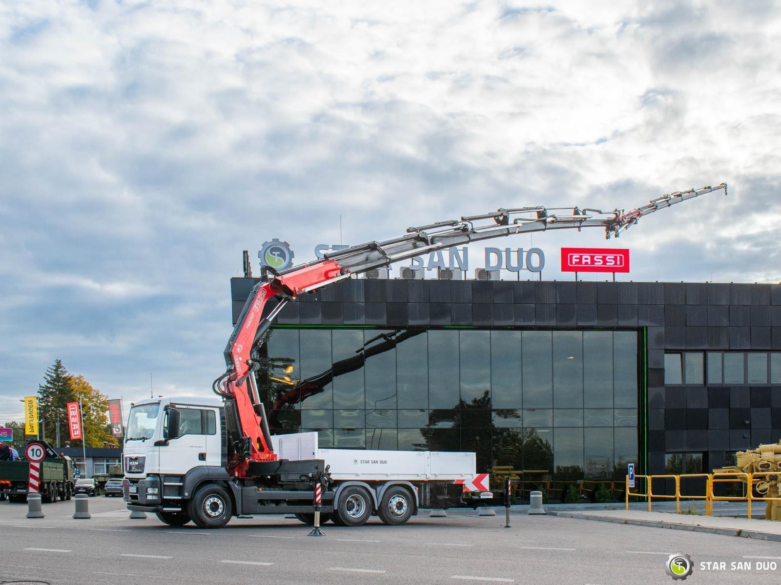MAN TGS 26.320 6x2 FASSI F660AXP.27 HDS Żuraw Fly Jib