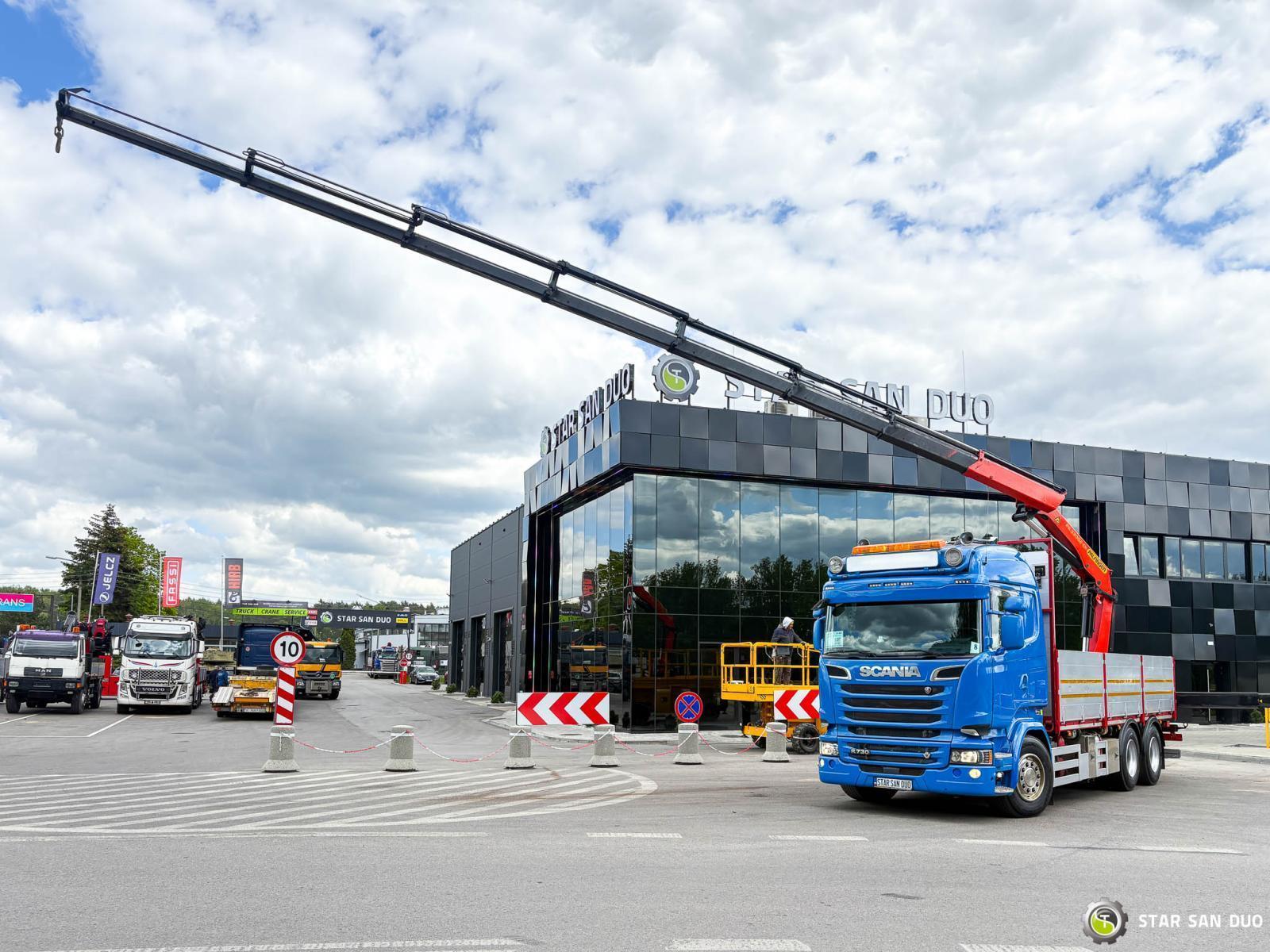 SCANIA R730 6X4 PALFINGER PK 33002 EH Crane
