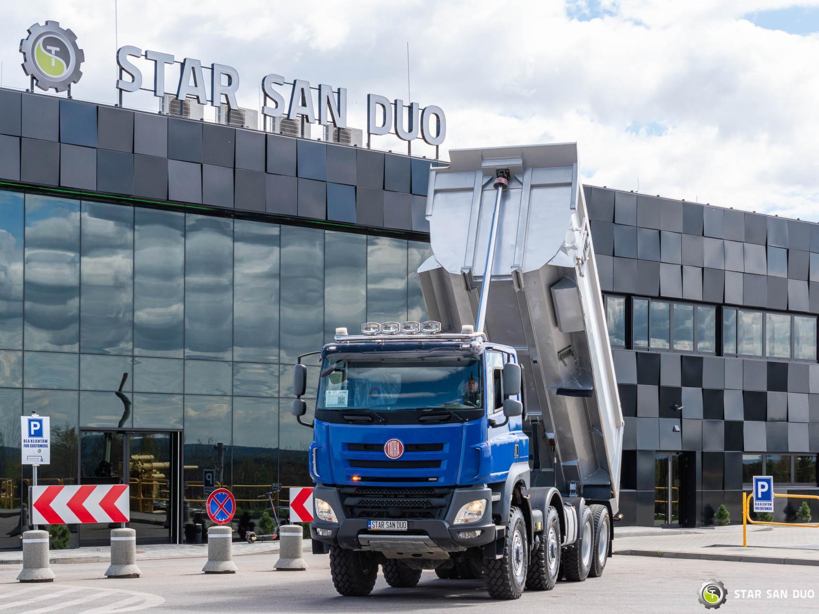 TATRA PHOENIX T158 8x8 VS Mont Wywrotka Tipper