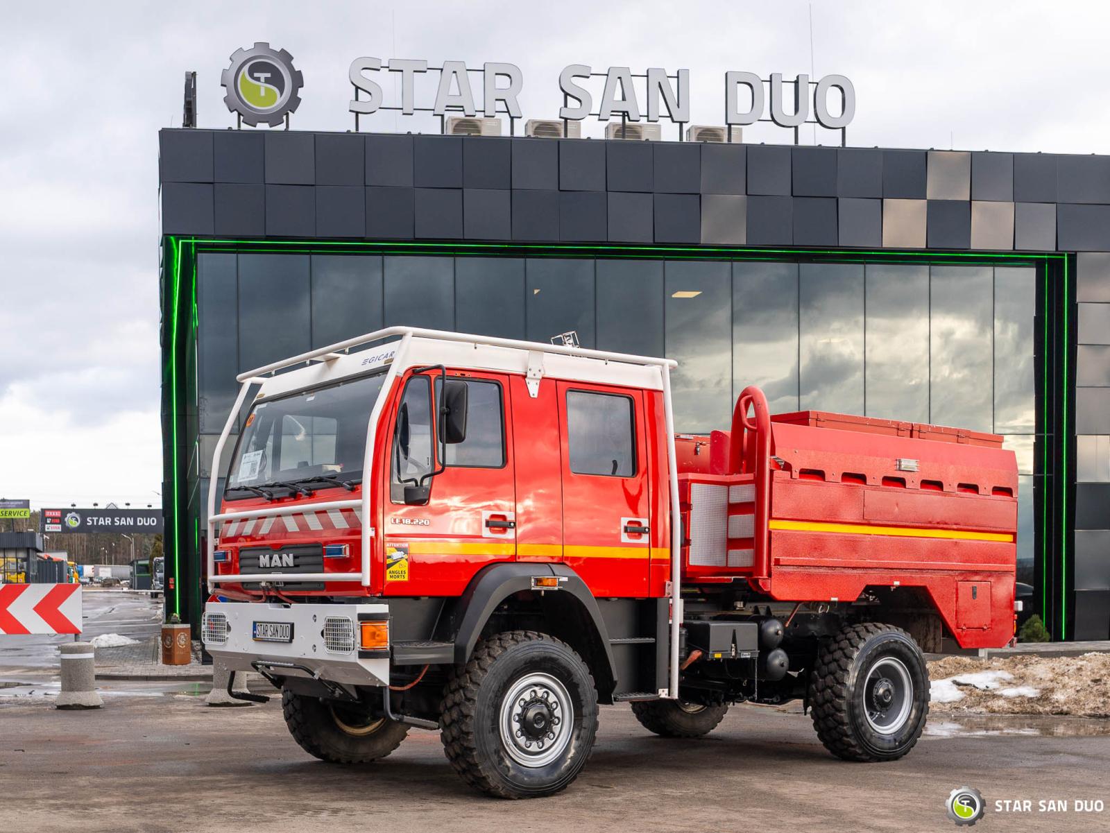 MAN LE 18.220 4x4 Rosenbauer N20 Straż Pożarna