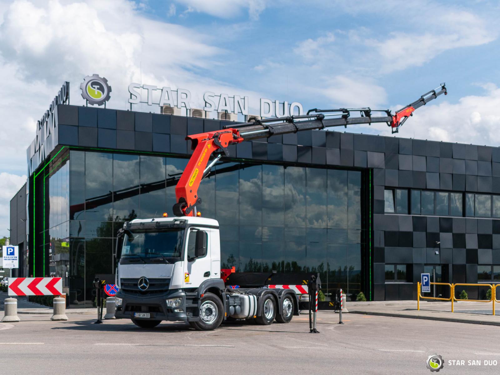 MERCEDES-BENZ ANTOS 2543 6x2 Palfinger PK 42002 SH HDS Żuraw Ciągnik