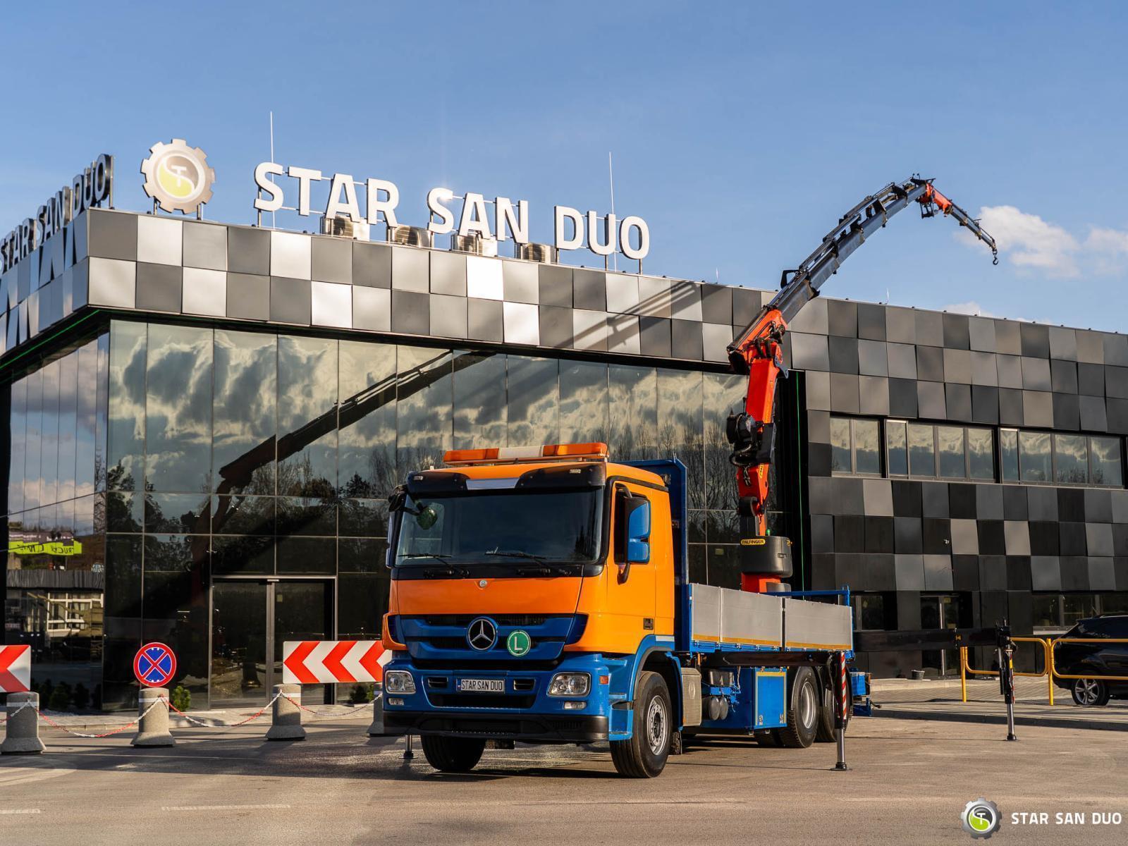 MERCEDES-BENZ ACTROS 2541 6x2 Palfinger PK 34002  Crane Winch