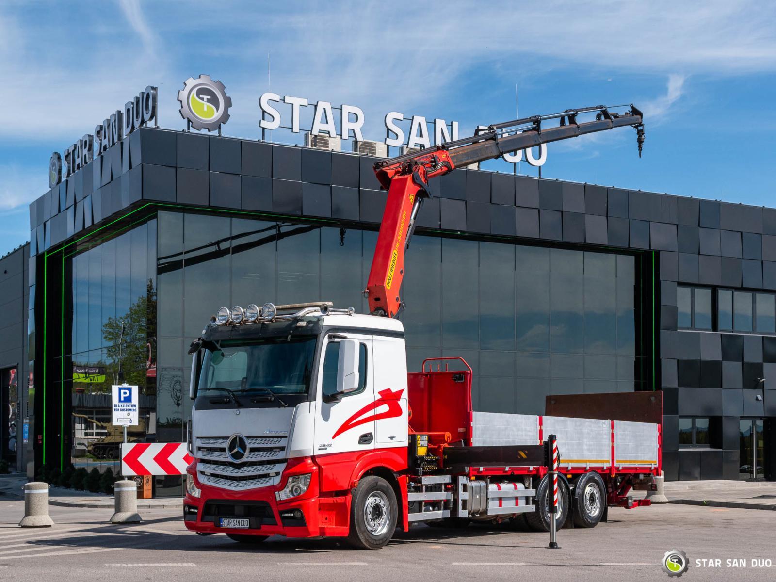MERCEDES-BENZ ACTROS 2542 6x2 Palfinger PK 22002 EH HDS Żuraw Rotatot Winda