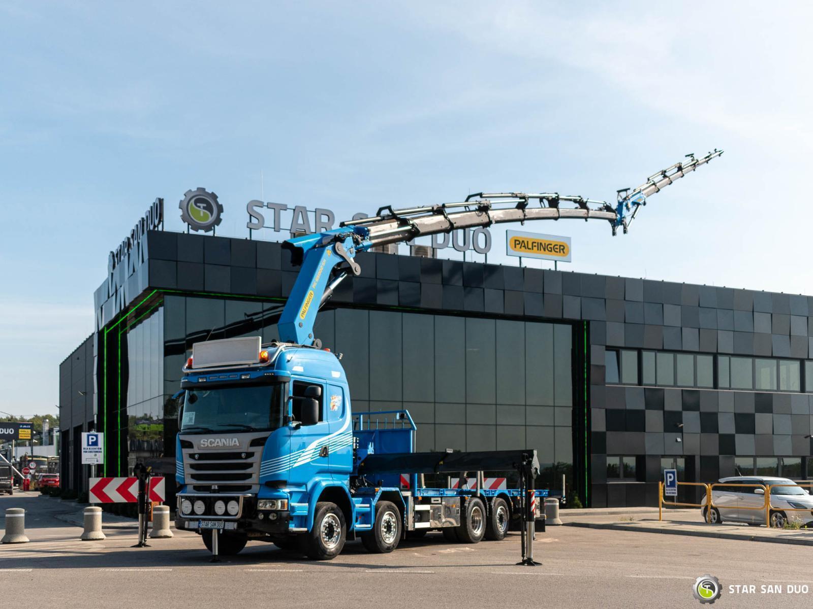 Scania R490 8x2 Palfinger PK 65002 SH HDS Żuraw Fly Jib