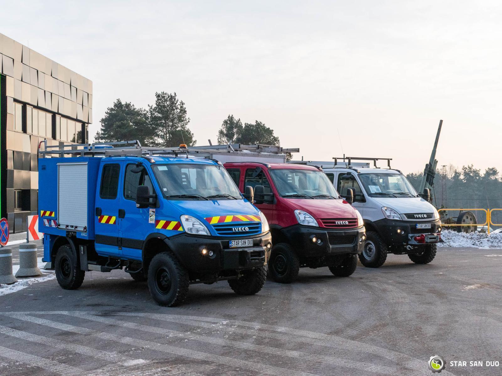 IVECO DAILY 55S18DW 4x4 Doka