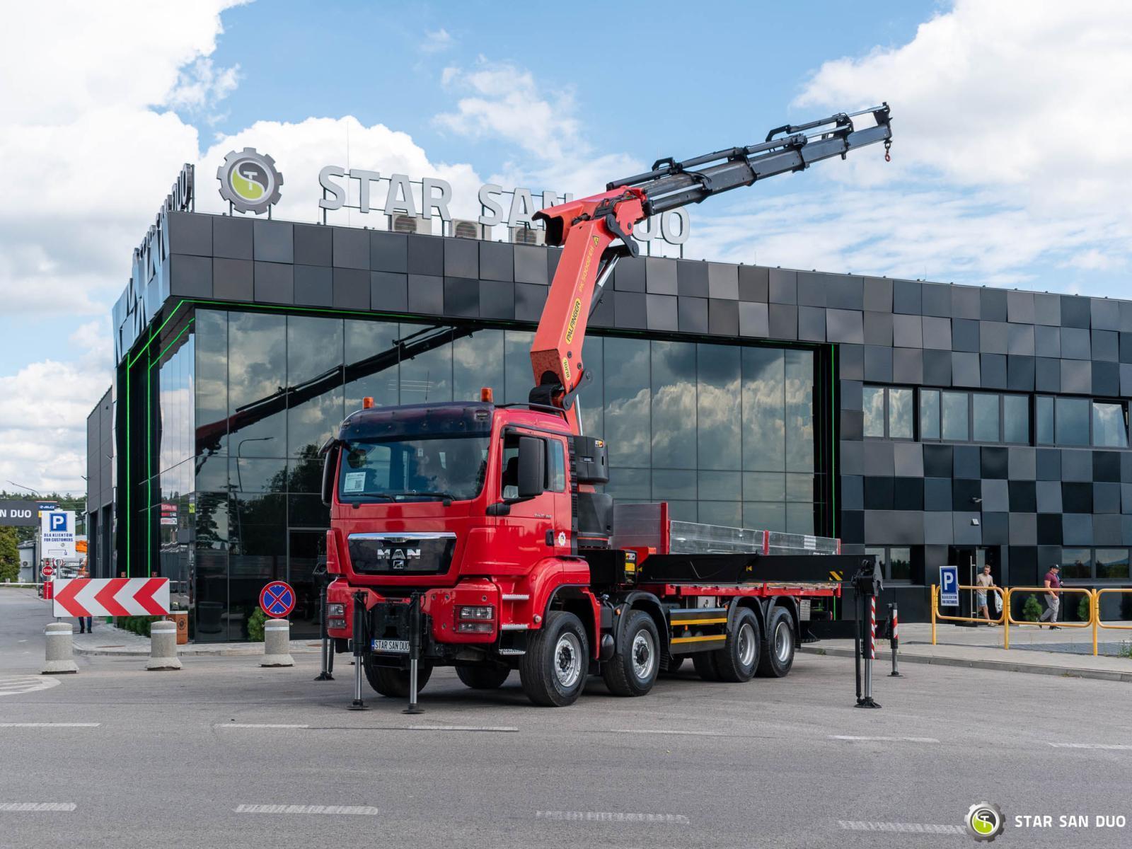 MAN TGS 35.480 8x6 PALFINGER PK 50002 EH HDS Żuraw