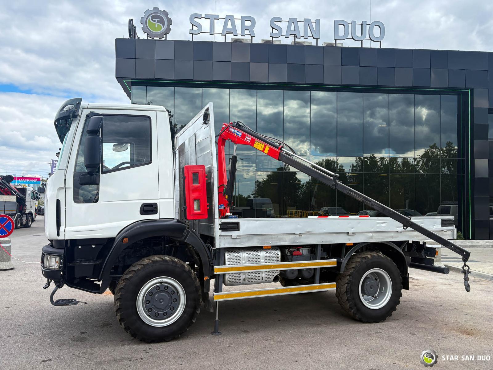 Iveco  Eurocargo 4x4 HMF 202 Euro 6 Żuraw Niski Przebieg